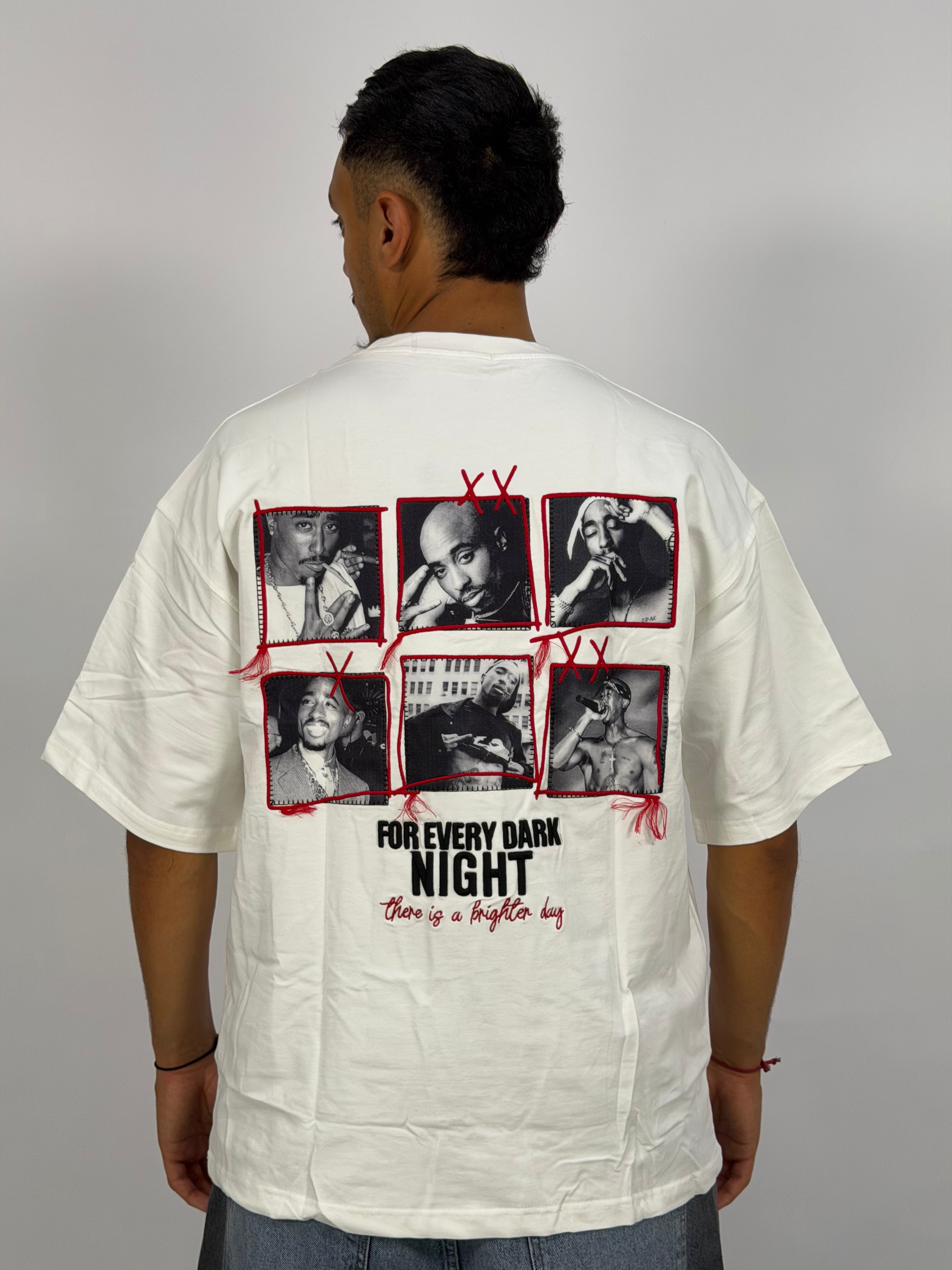 T-shirt ORIGINAL Oversize Blanc – Tupac Street Edition