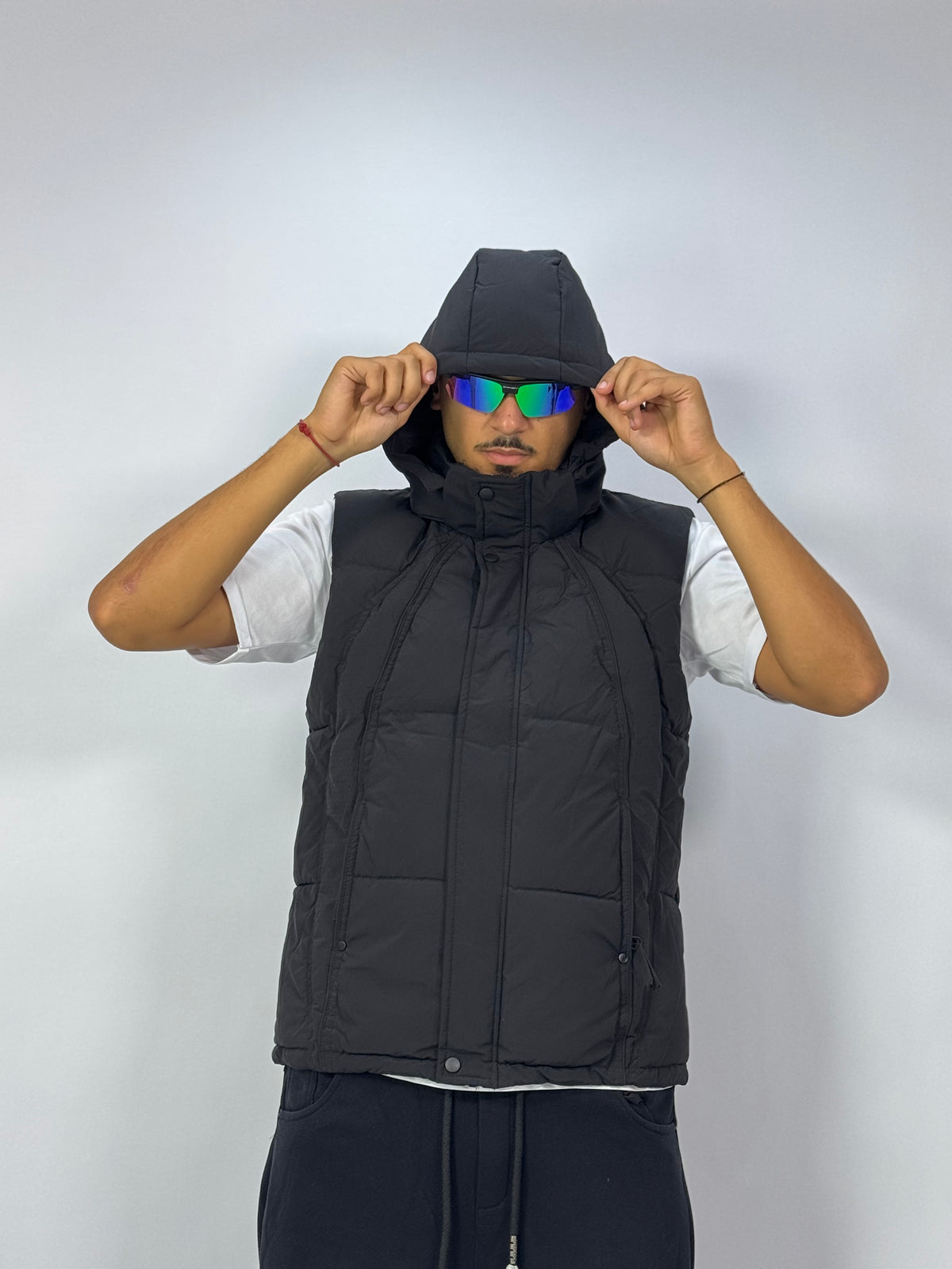 Doudoune  1 ère Qualité Noire – Gilet Puffer Streetwear