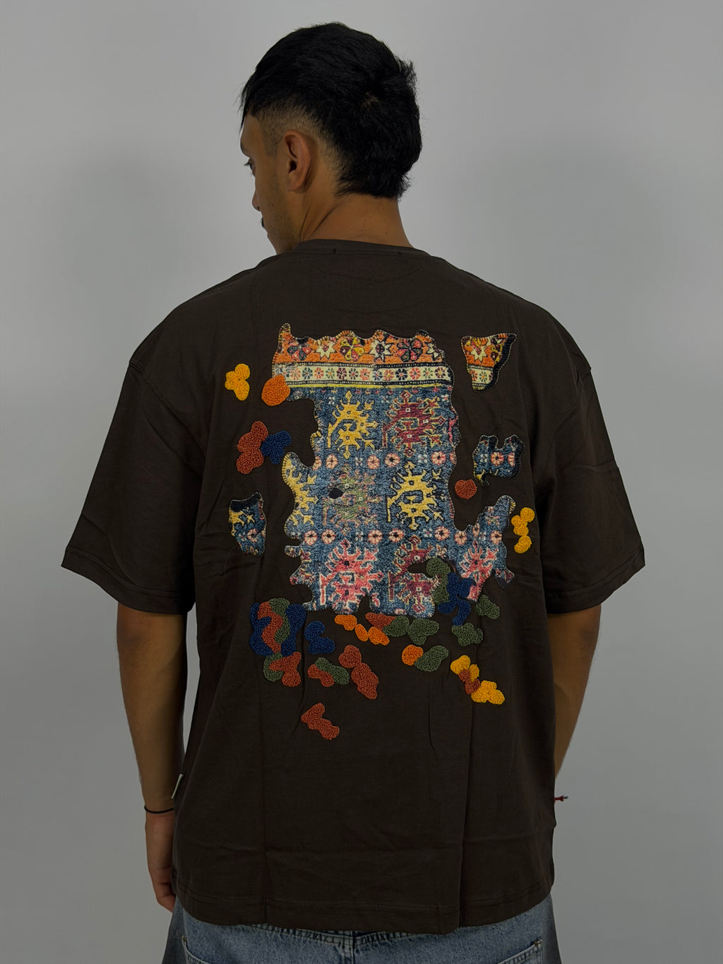 T-shirt ORIGINAL Oversize Marron – Authentic Statement