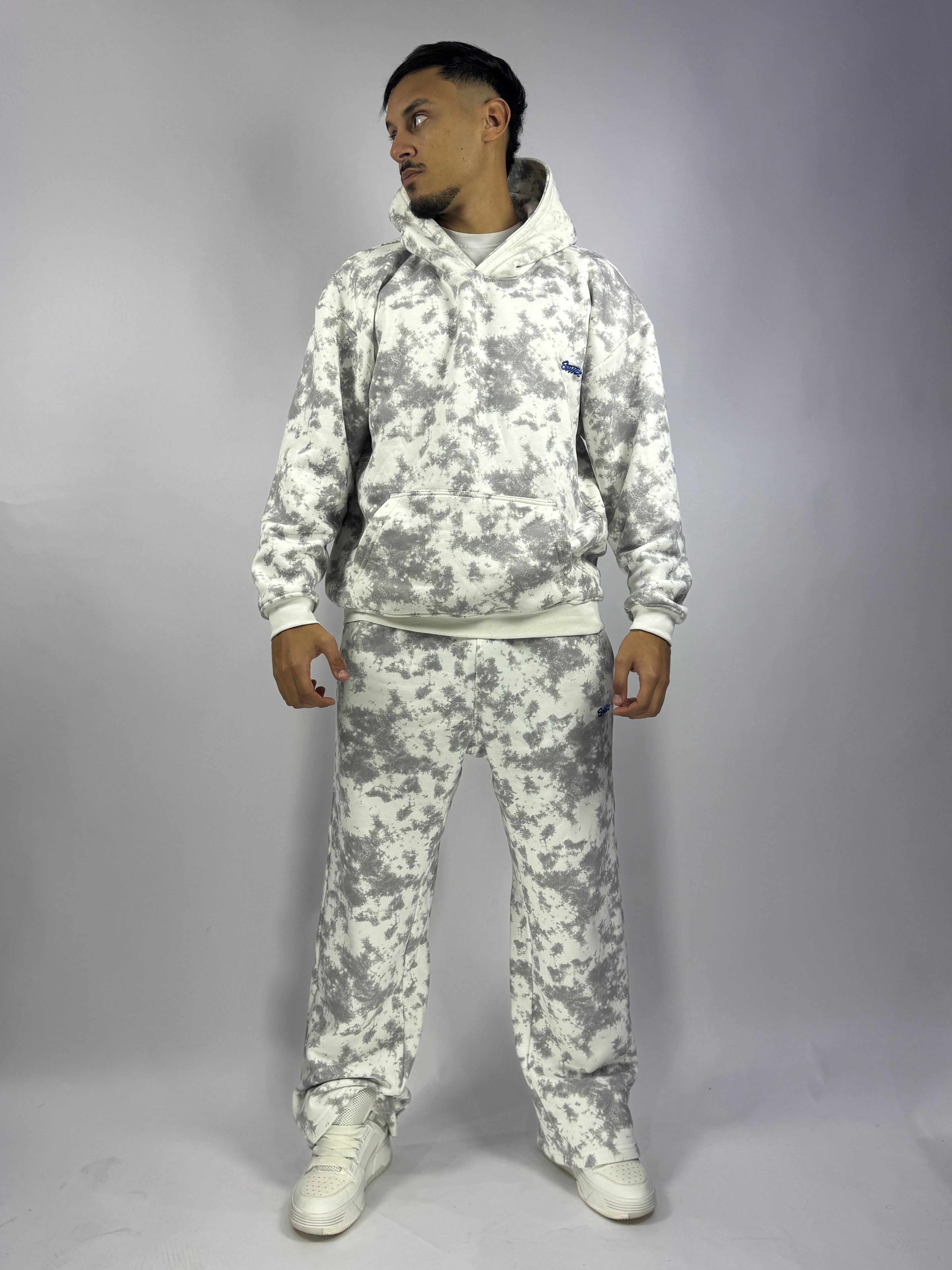 Ensemble Hoodie Blanc STWD – Confort Premium & Style Urbain