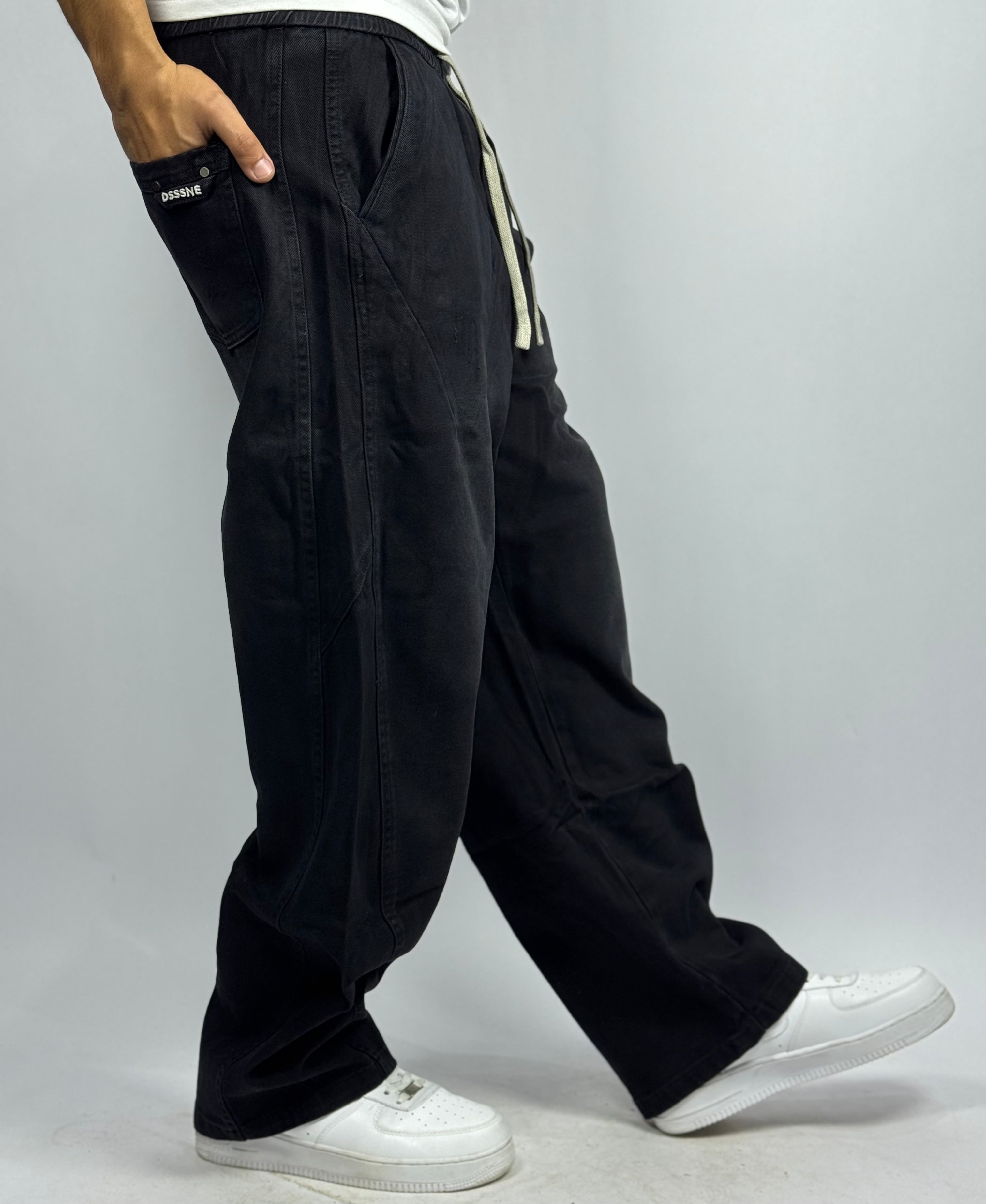 Pantalon Jogger Loose Noir – Confort Urbain Premium