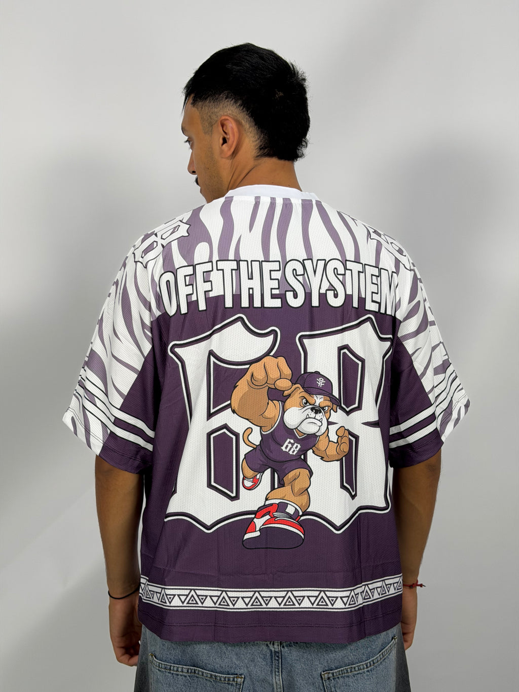 Jersey ORIGINAL Oversize Street Mauve – Bulldog 68 Edition