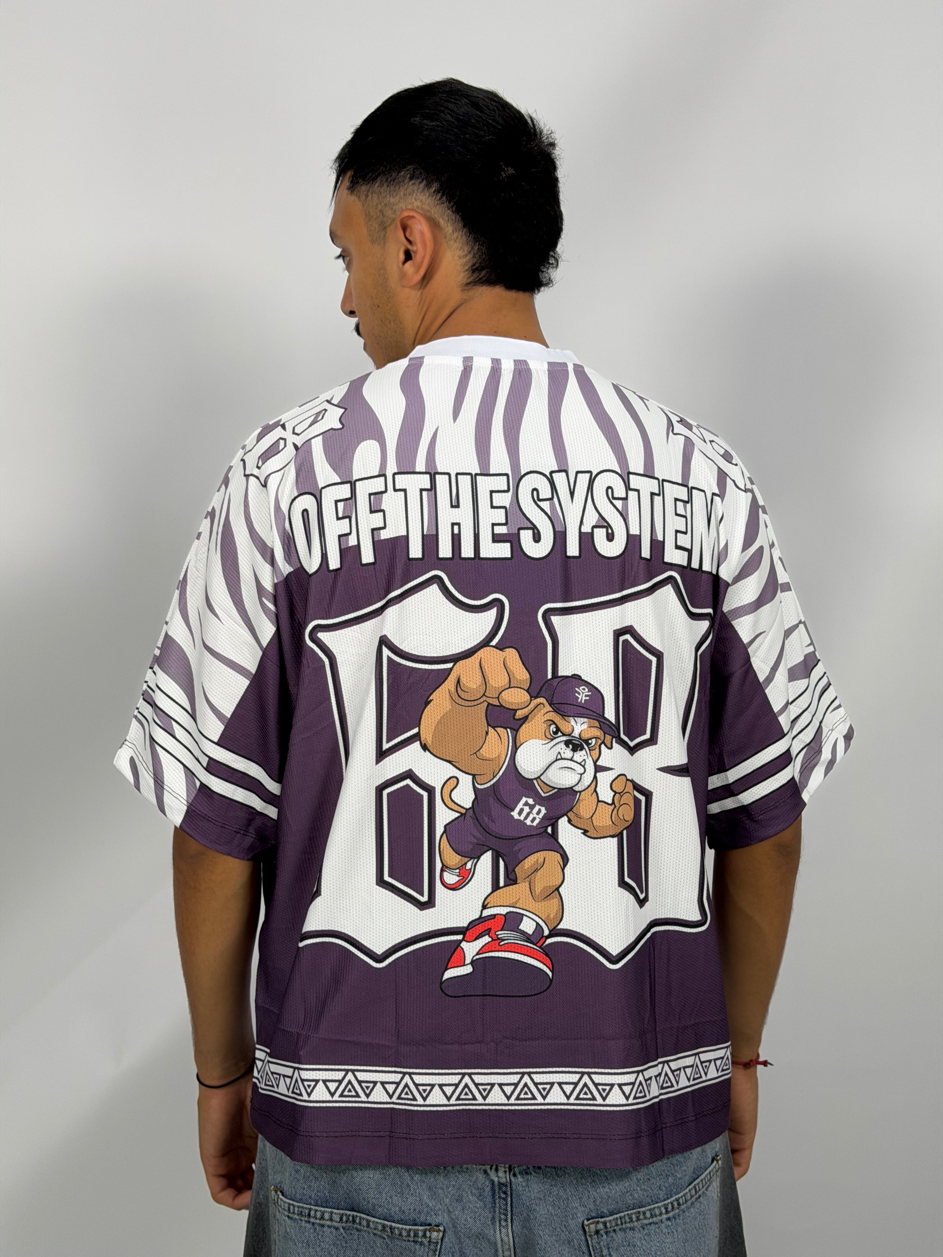 Jersey ORIGINAL Oversize Street Mauve – Bulldog 68 Edition