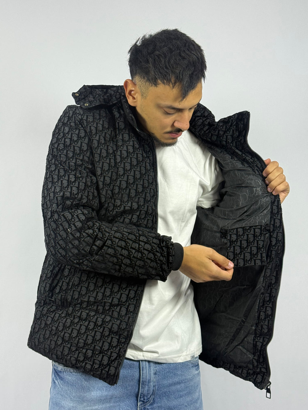 Veste Signature DR Noir – Design Graphique & Coupe Confort