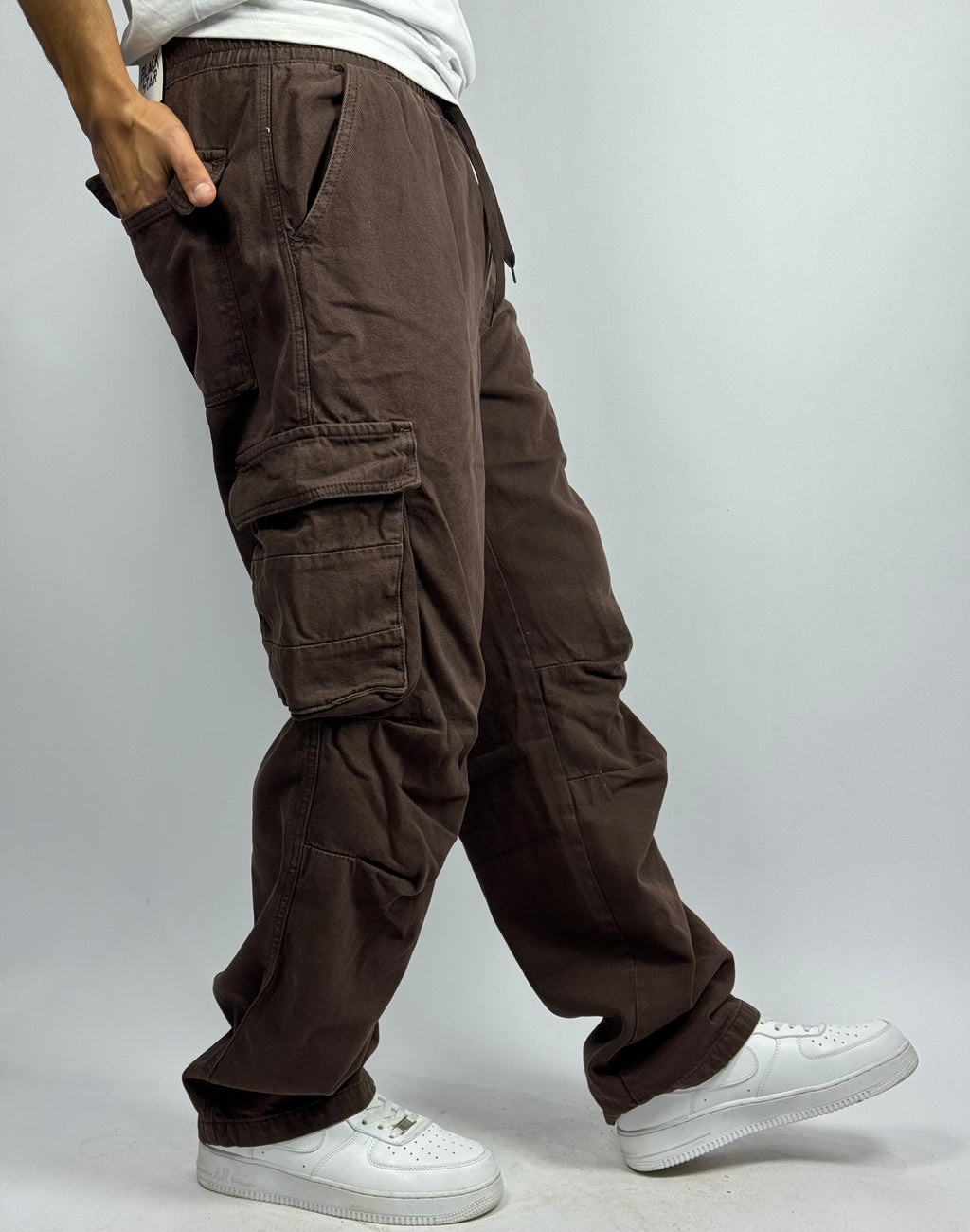 Jogging Homme Marron Foncé – Coupe Confort & Style Minimal