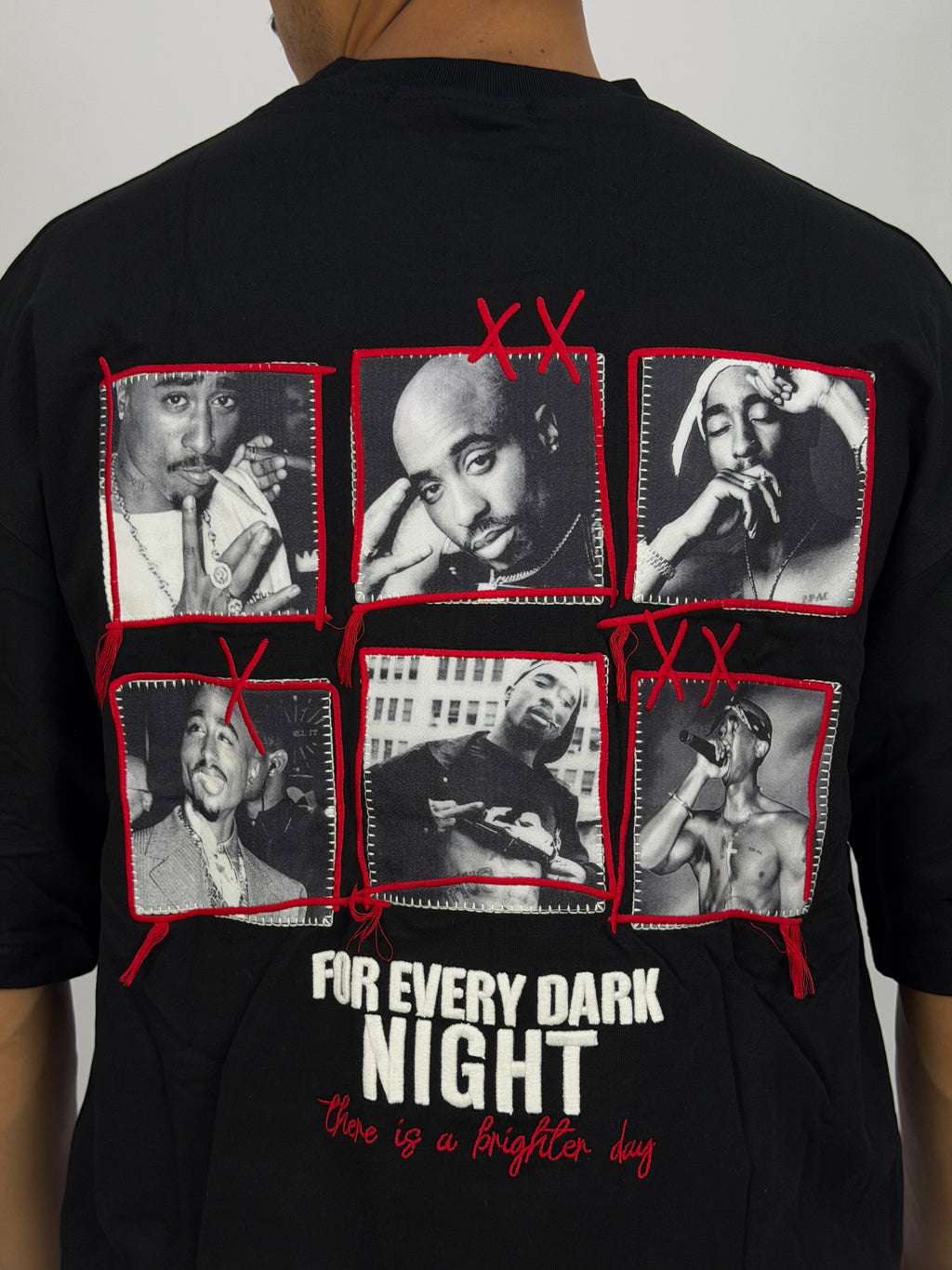 T-shirt ORIGINAL Oversize Noir  – Tupac Street Edition