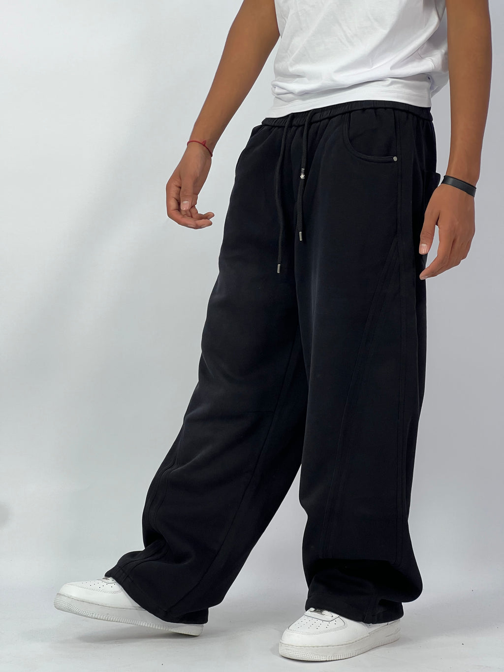 Pantalon Baggy Oversize (L) – Streetwear Homme