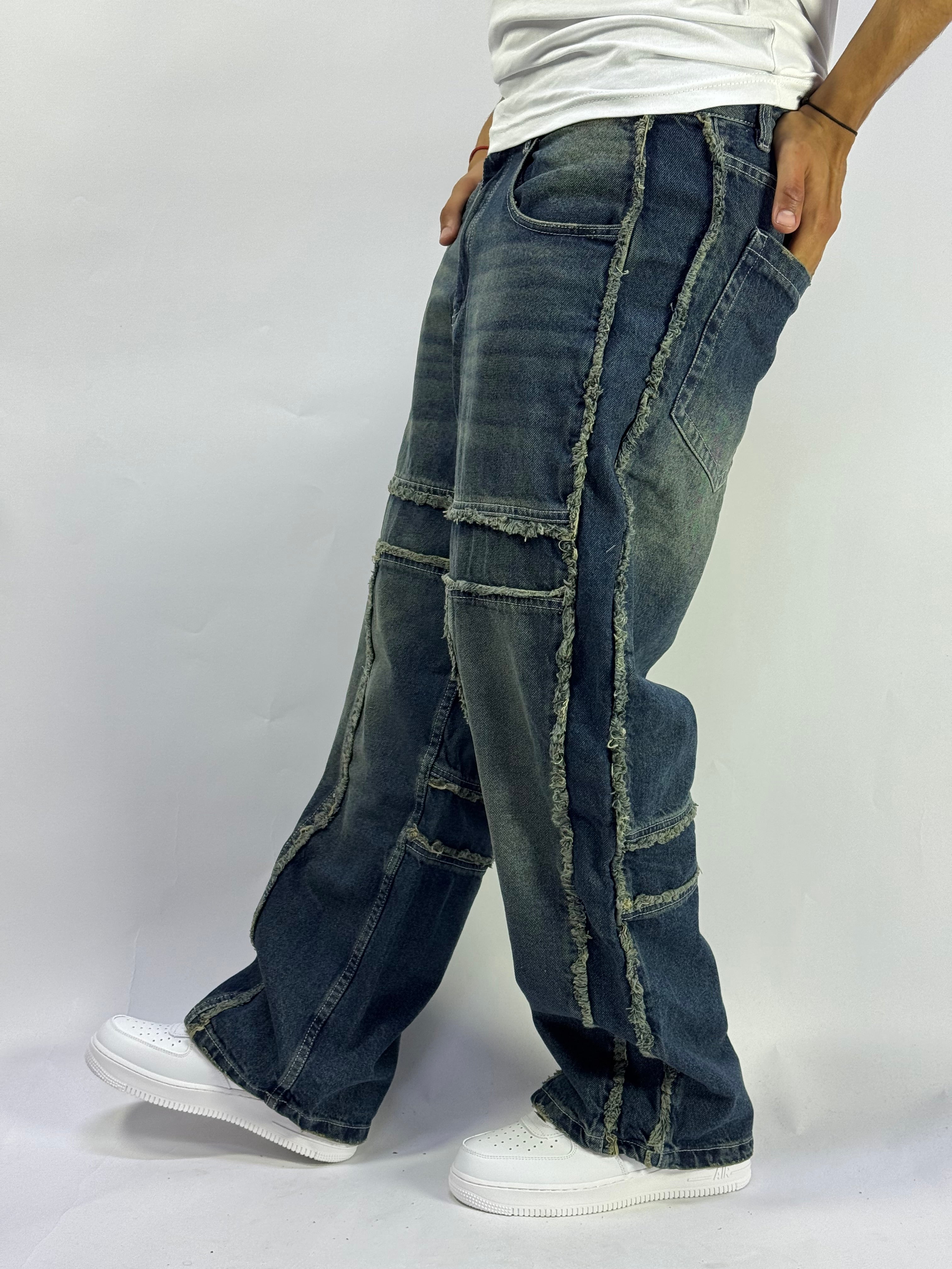 Jean Baggy Destroyed – Streetwear Premium