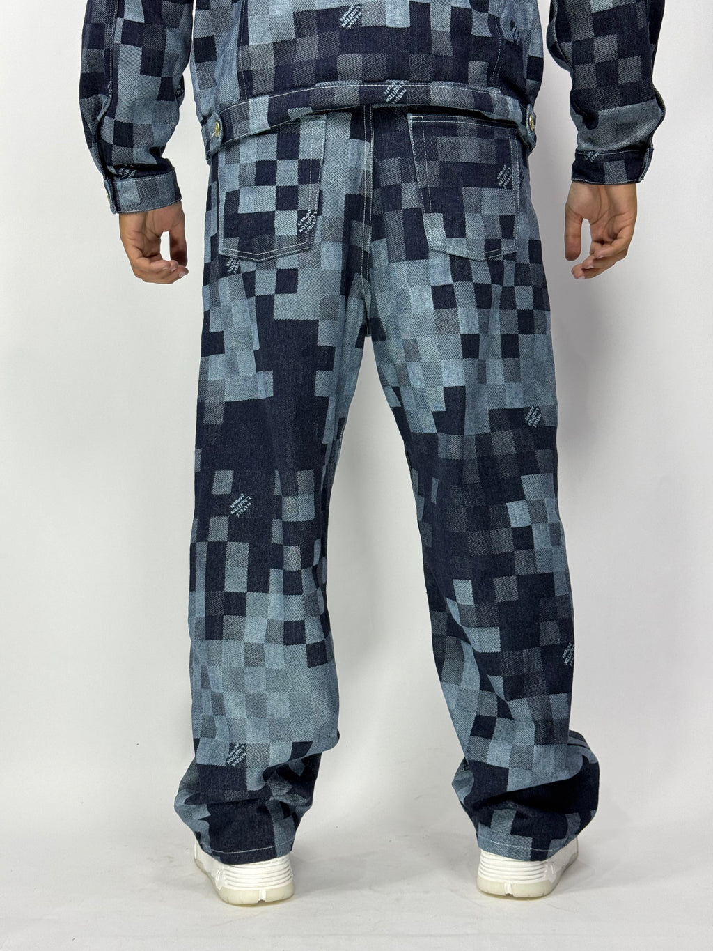 Ensemble Pixel Denim – Édition Limitée 1ʳᵉ Qualité