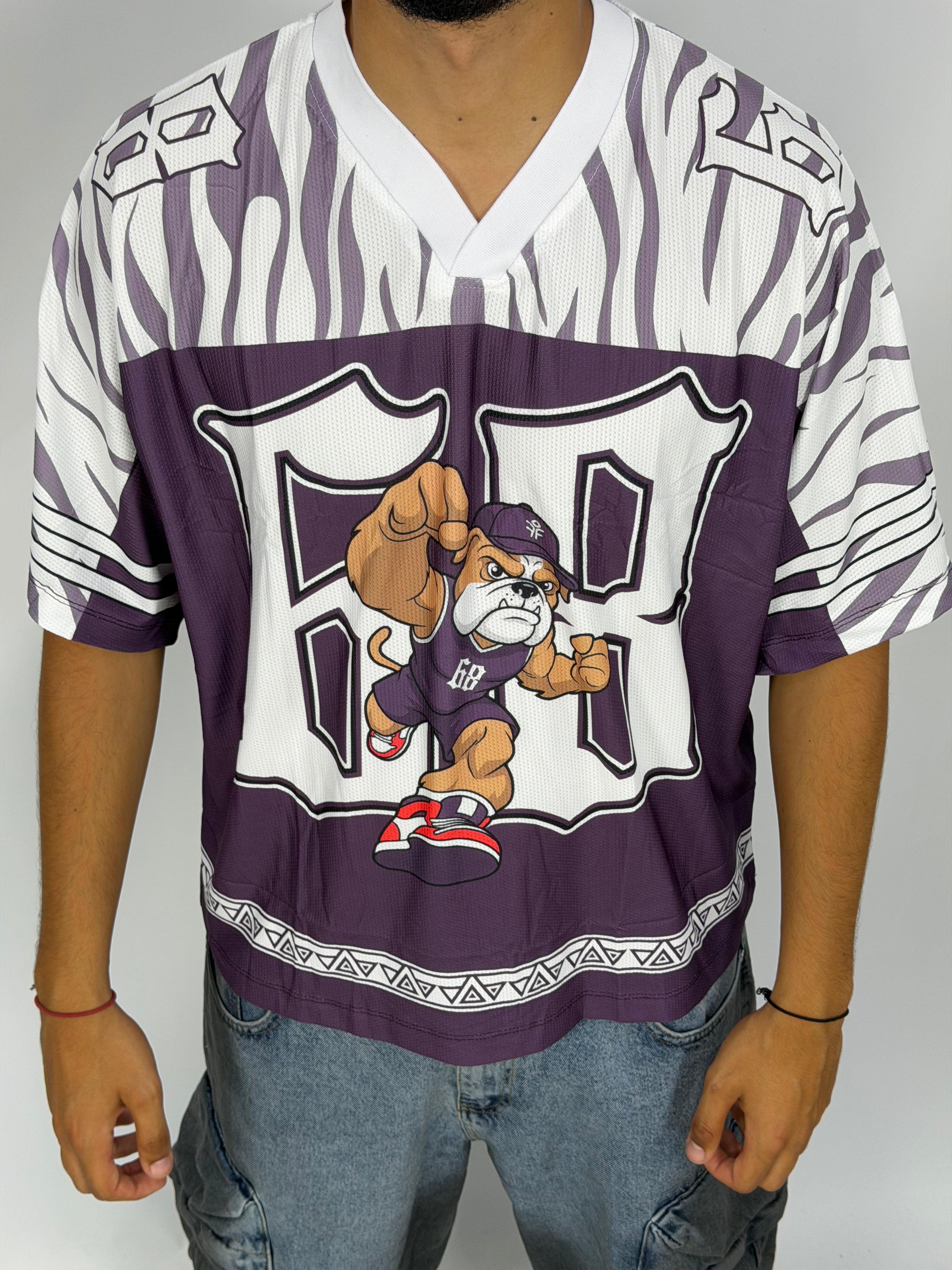 Jersey ORIGINAL Oversize Street Mauve – Bulldog 68 Edition