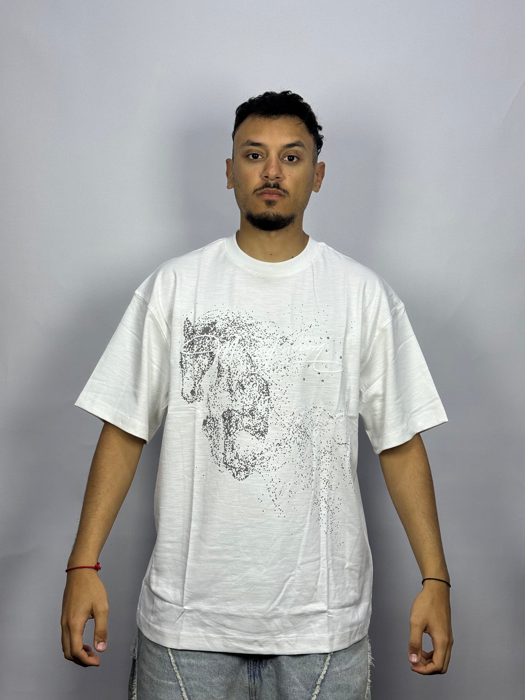 T-shirt Blanc Attitude Street