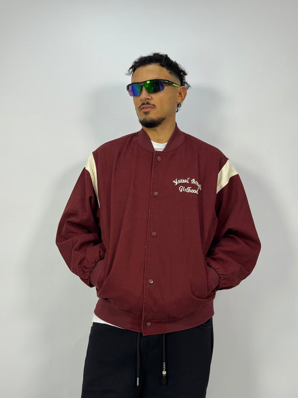 Veste Bordeaux Profond – College Contrast