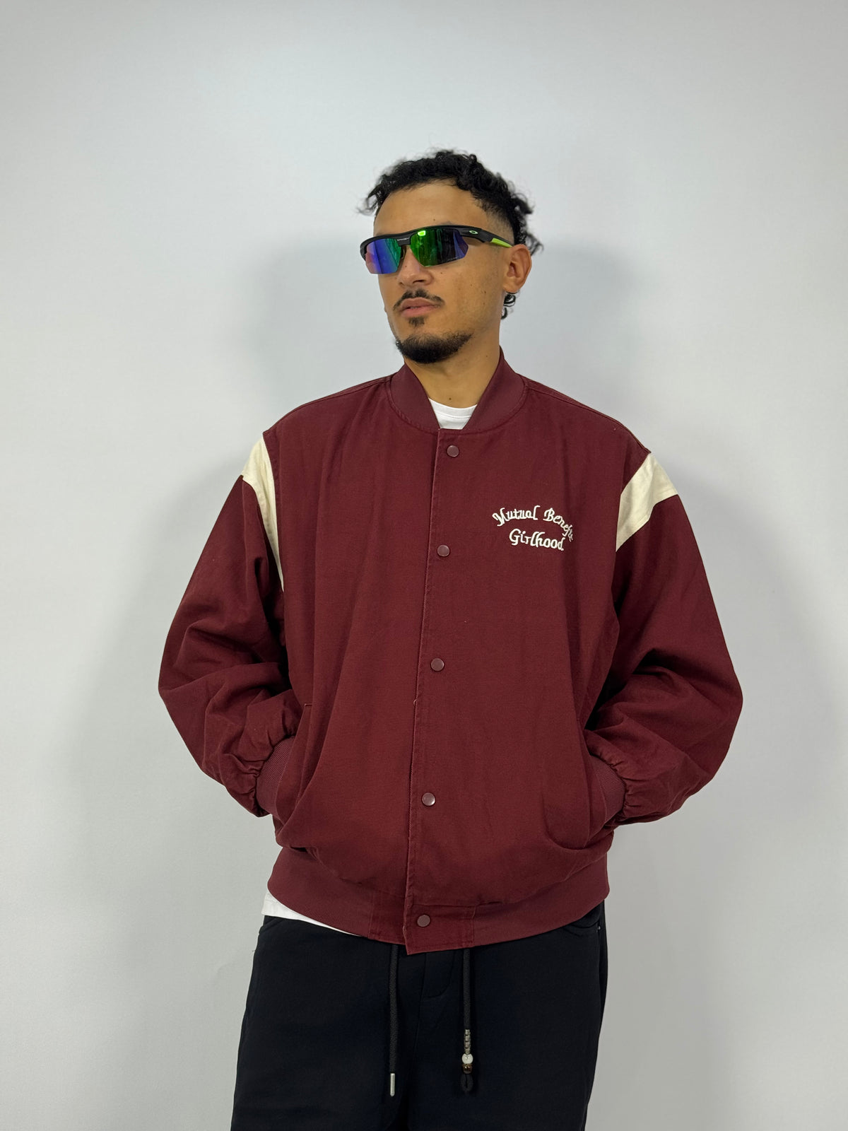 Veste Bordeaux Profond – College Contrast