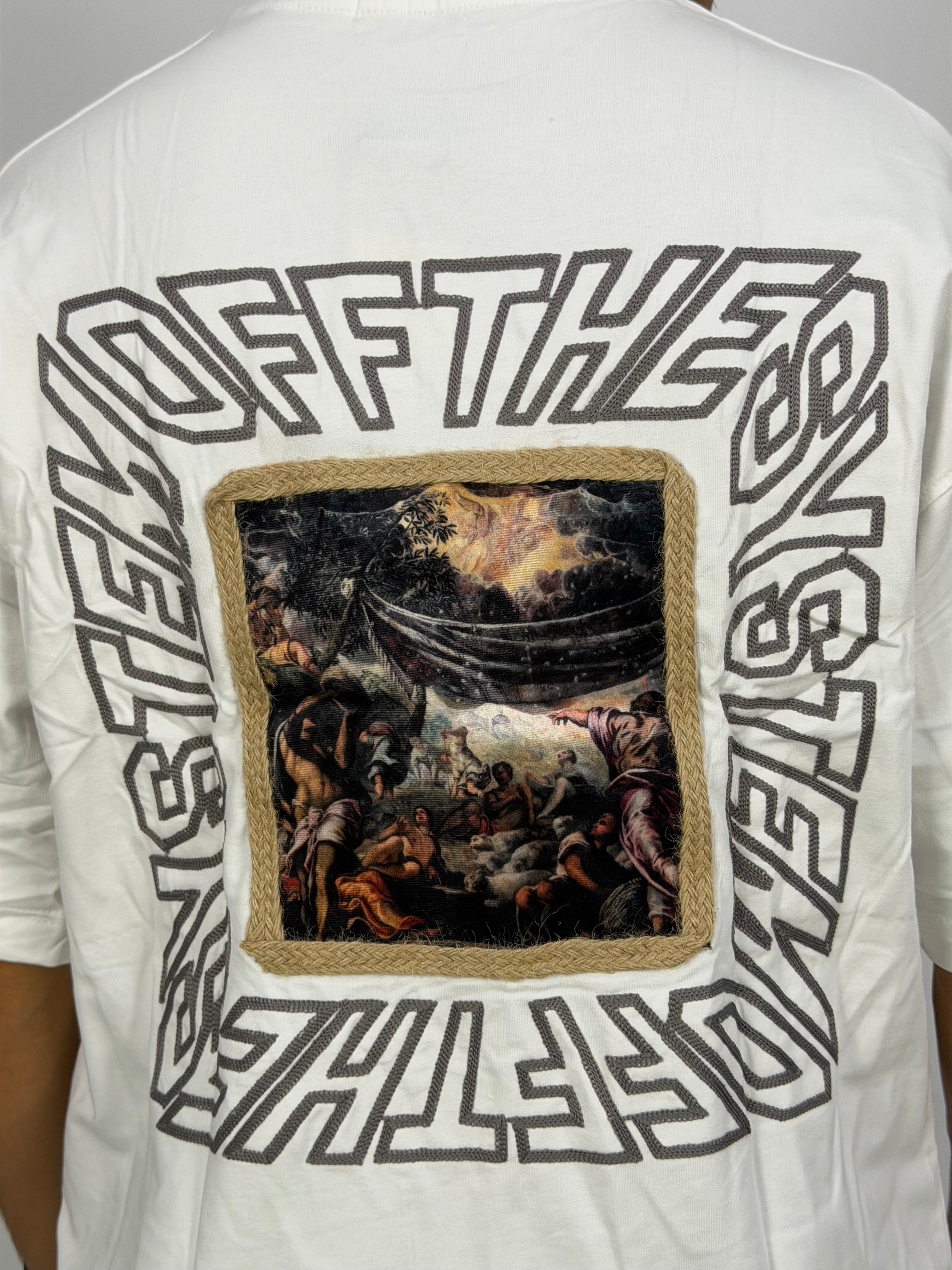 T-shirt ORIGINAL Oversize Blanc – OFFTHE SYSTEM Vintage Frame Edition