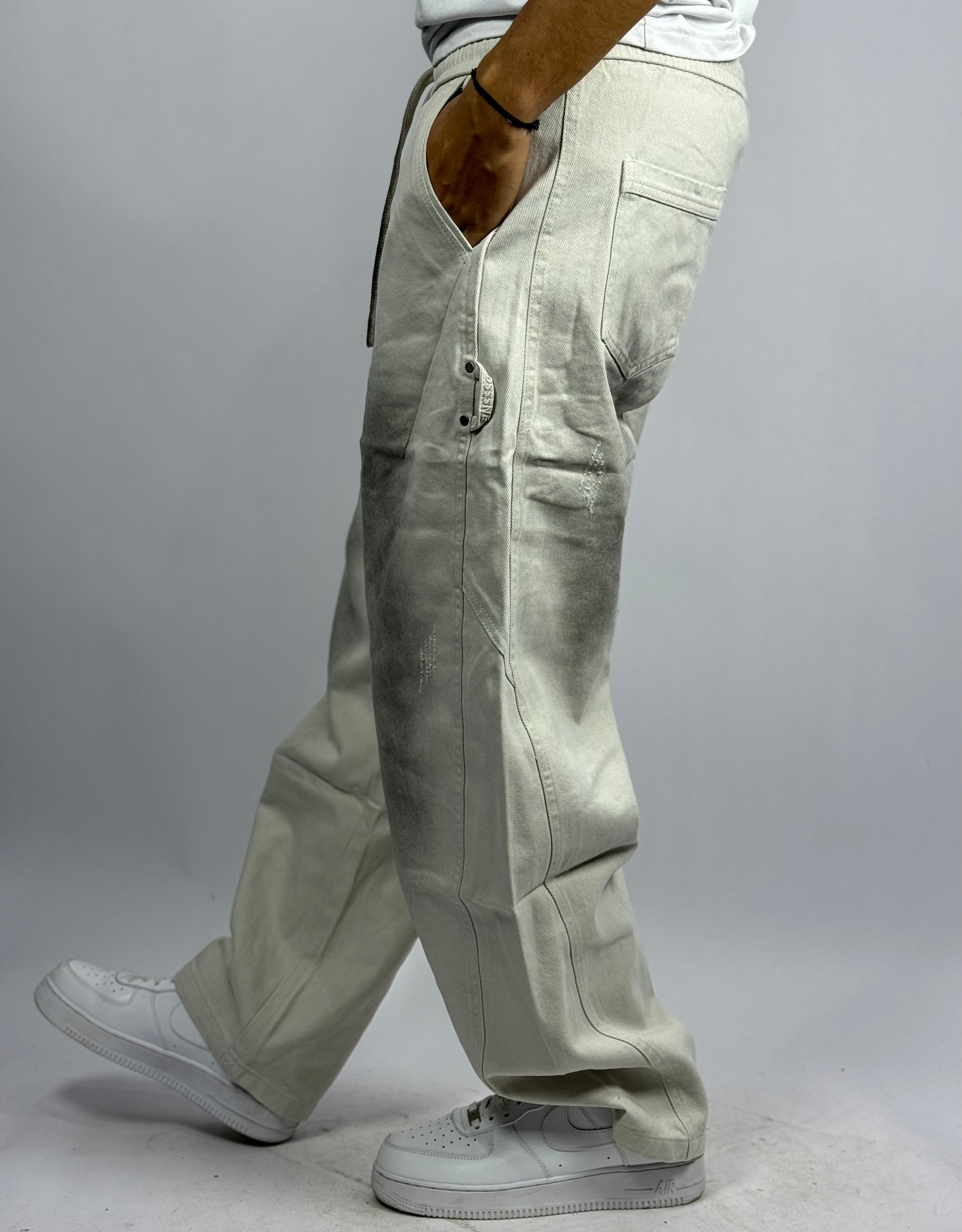 Pantalon Jogger Loose Beige – Confort Urbain Premium