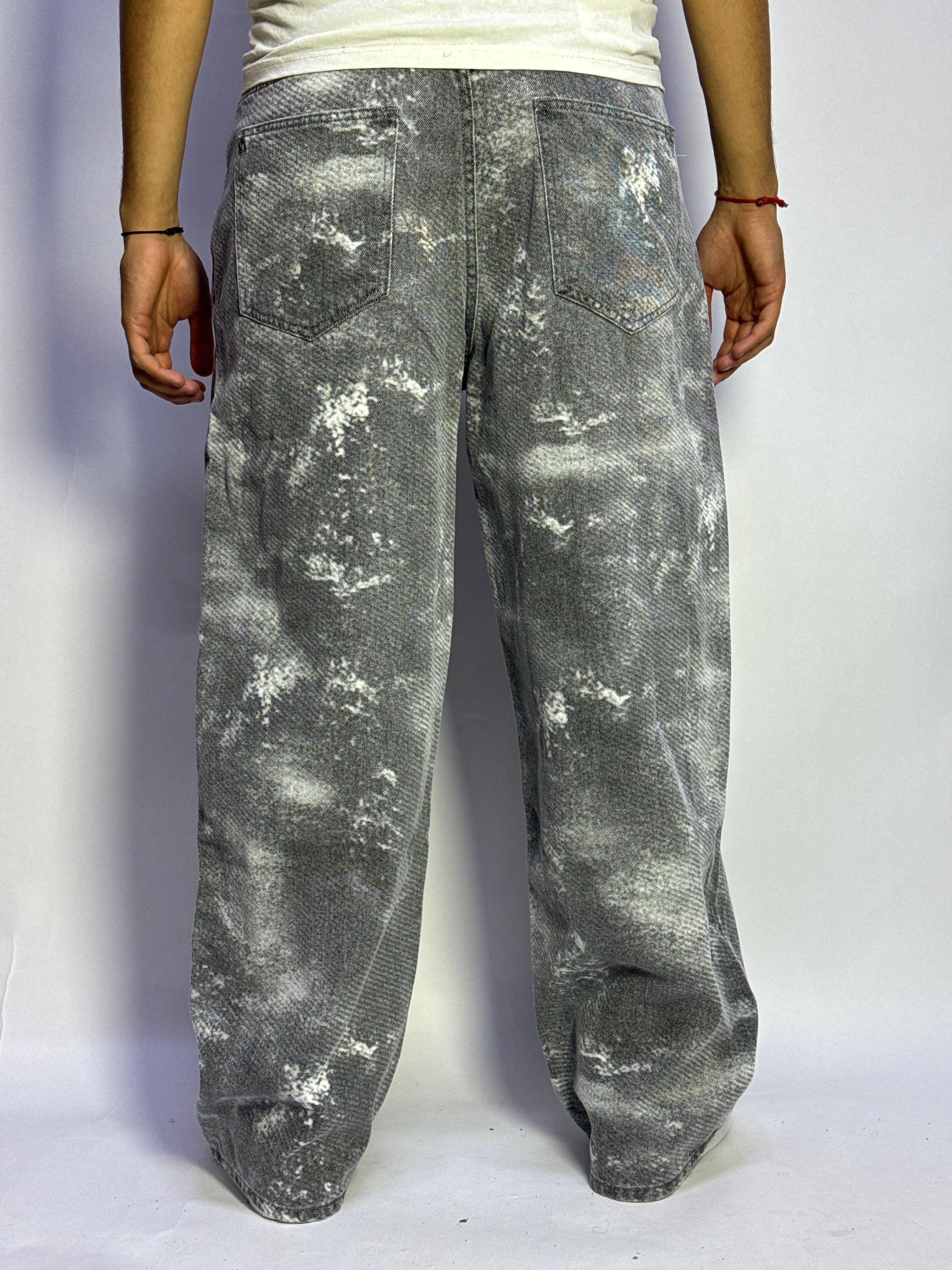 Pantalon Denim Grey Wash - 1 Ère Qualité