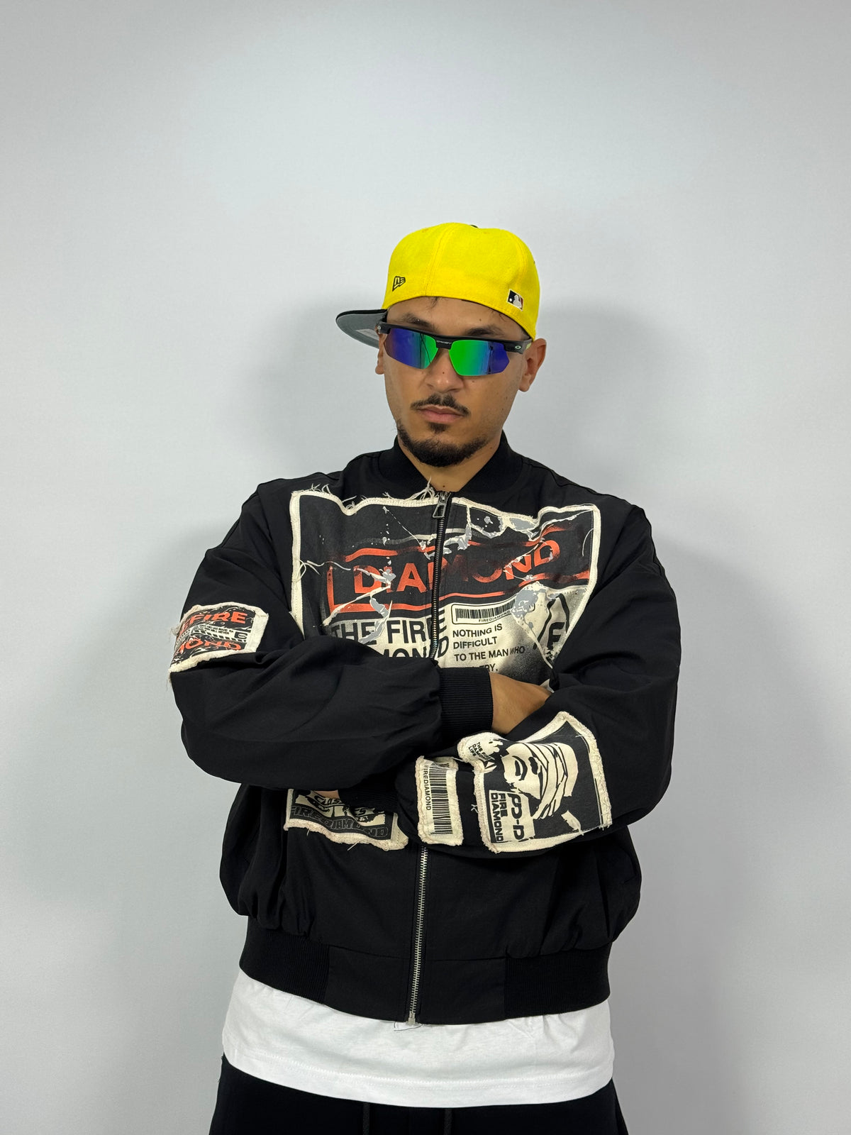 Veste Label Bomber – Streetwear PREMIUM