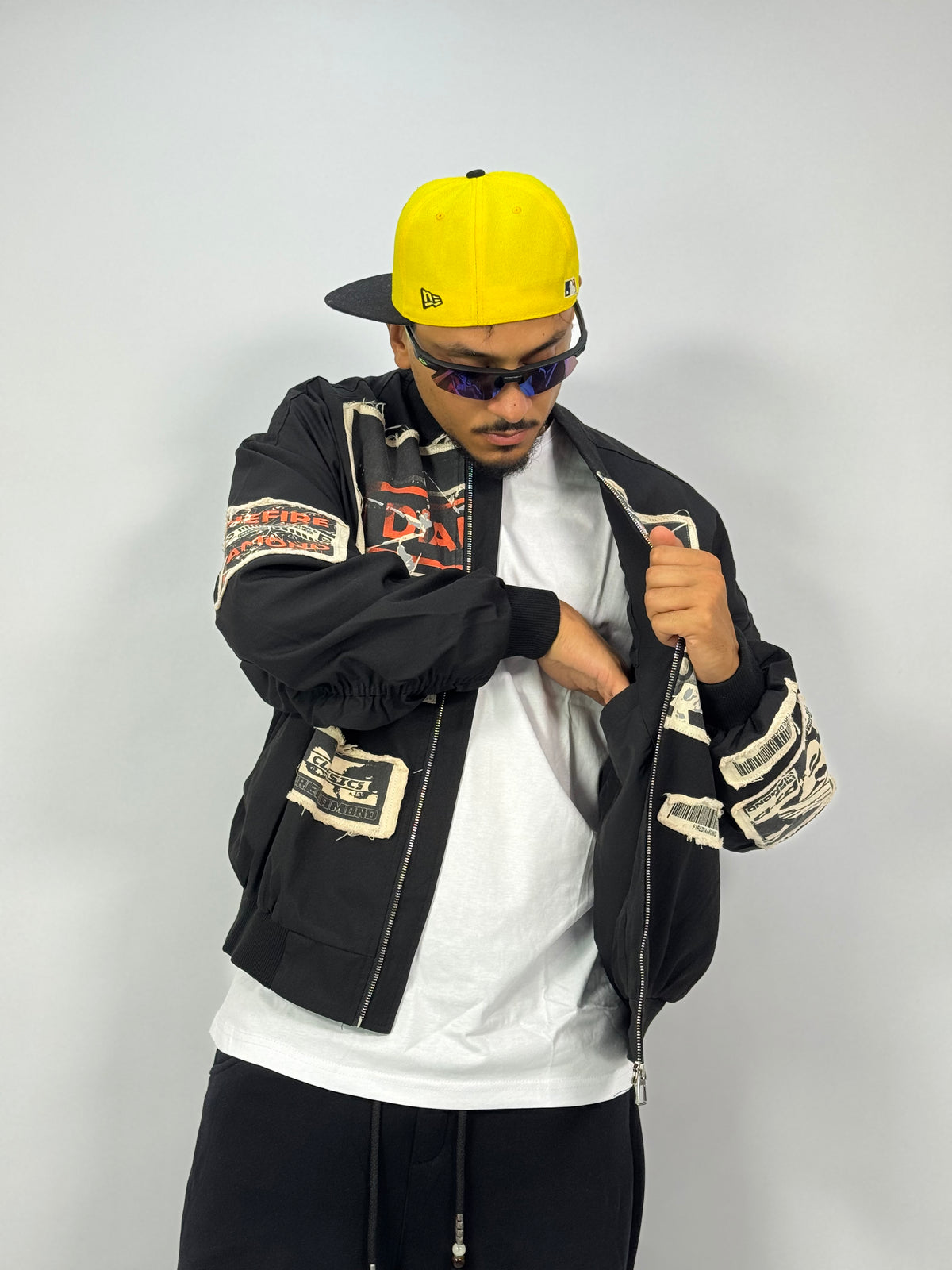 Veste Label Bomber – Streetwear PREMIUM
