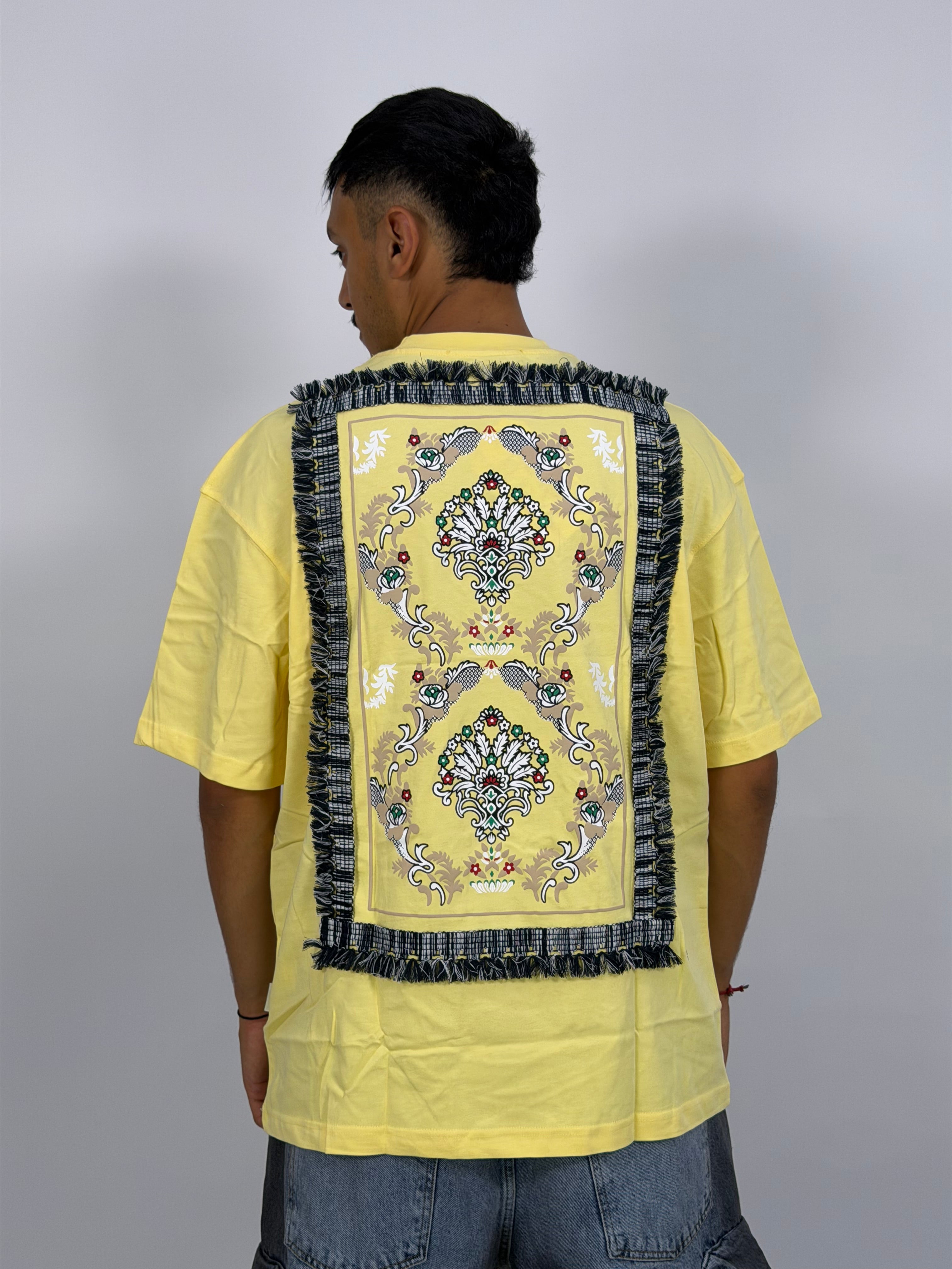 T-shirt ORIGINAL Oversize Jaune – Signature Minimal Edition