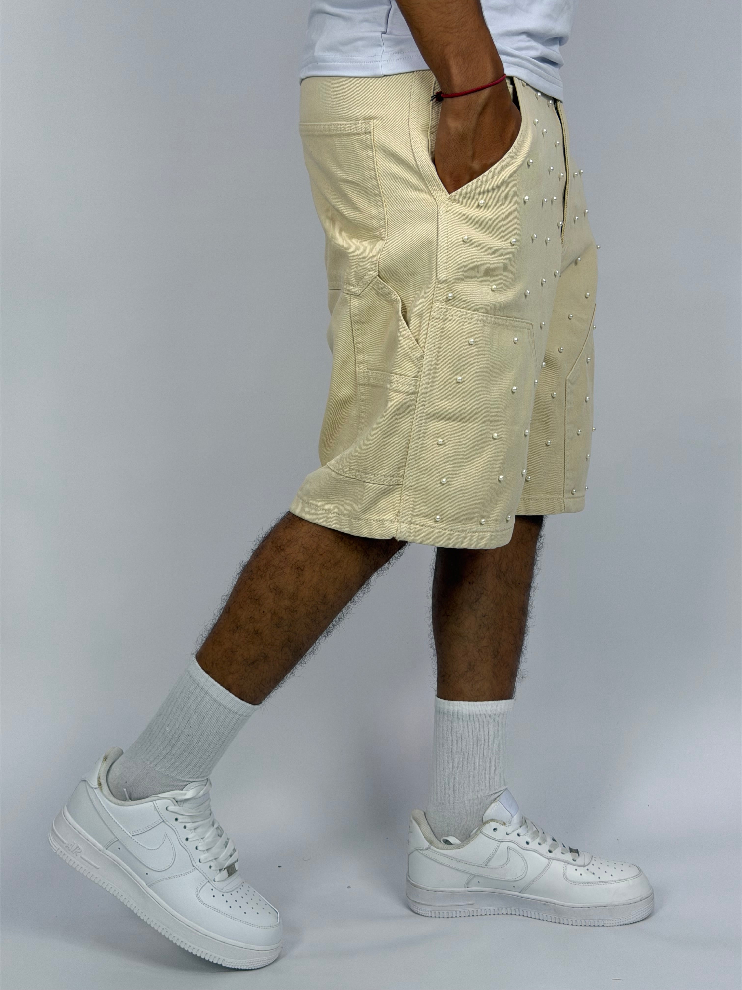 Short ORIGINAL Premium Perlé Beige – Luxury Street Edition