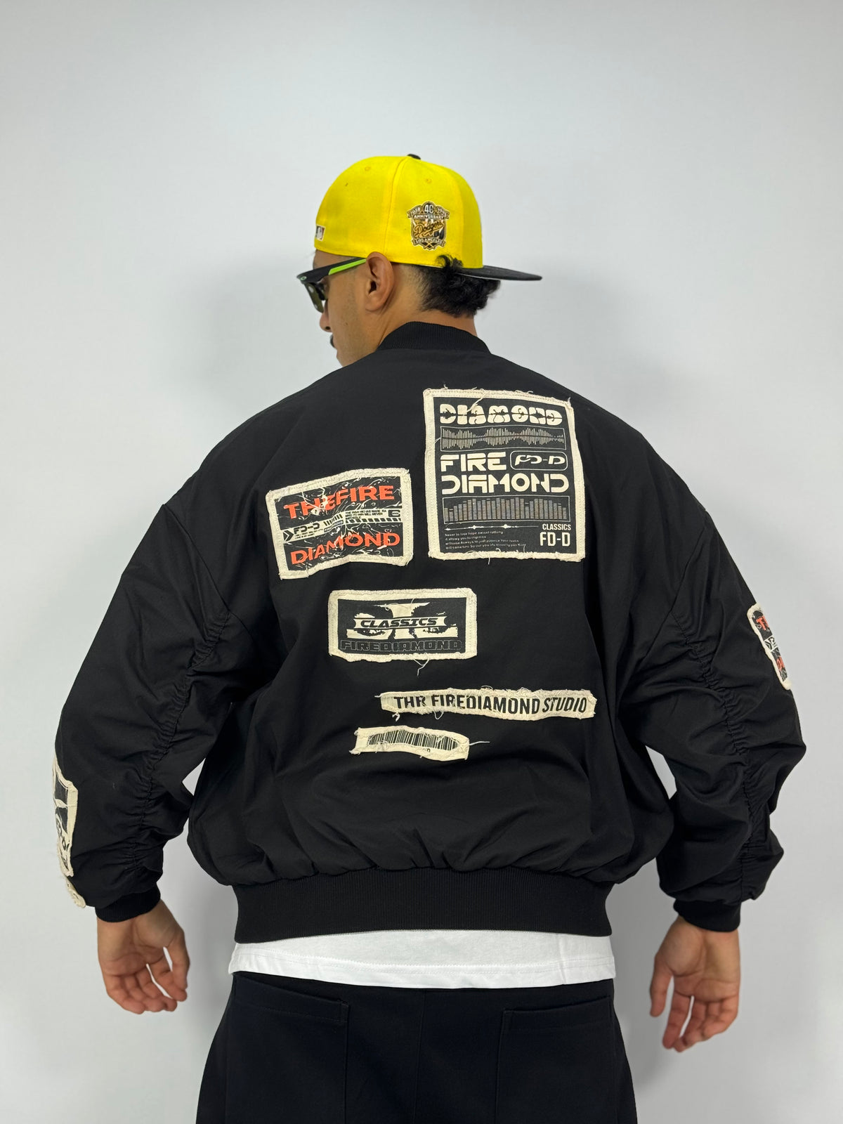 Veste Label Bomber – Streetwear PREMIUM
