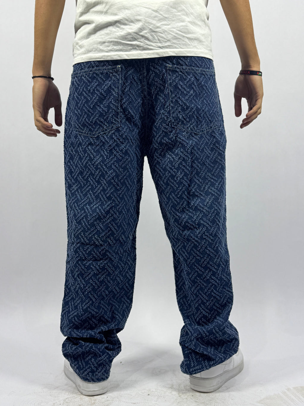 Jean Baggy Premium à Motifs Brodés ( Model A )