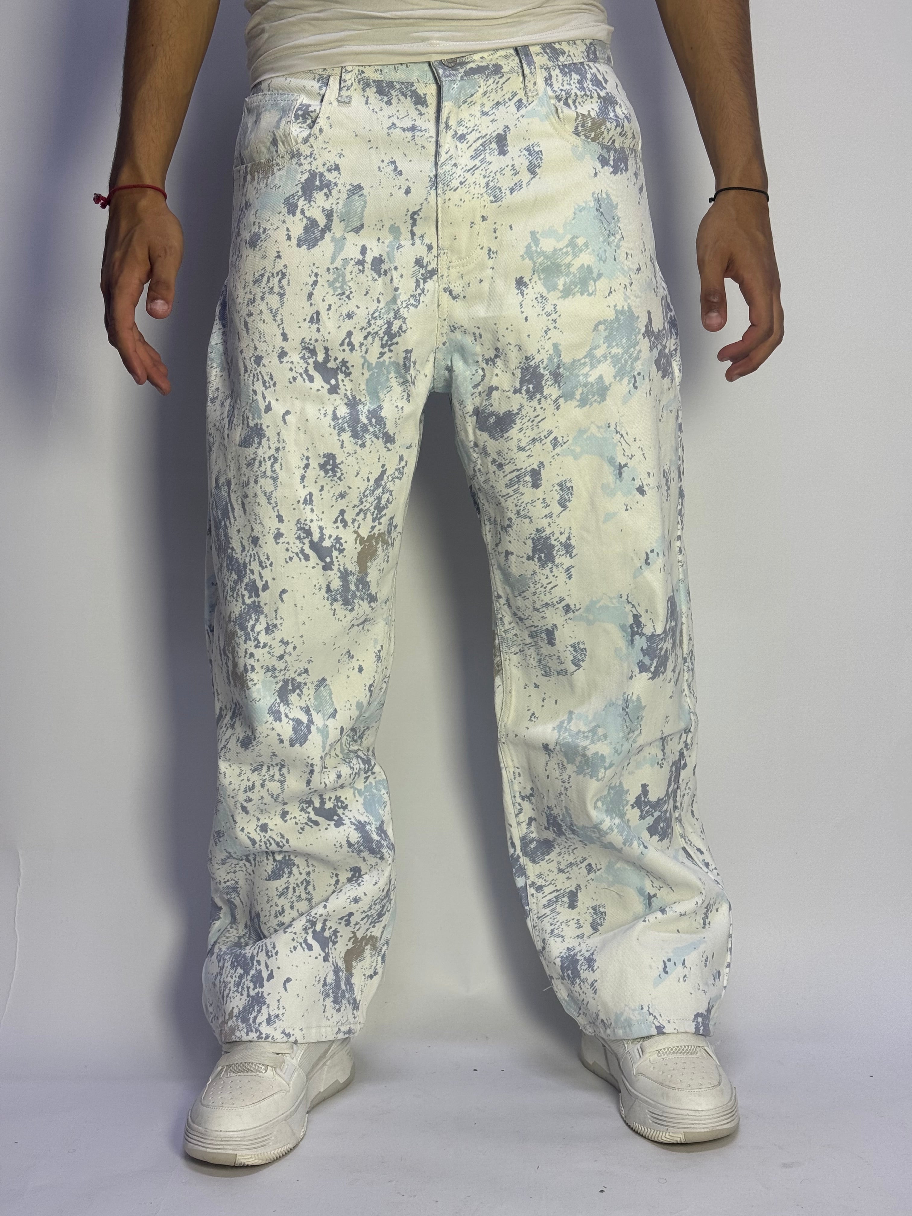 Pantalon Baggy Washed Camo – Streetwear Oversize Premium
