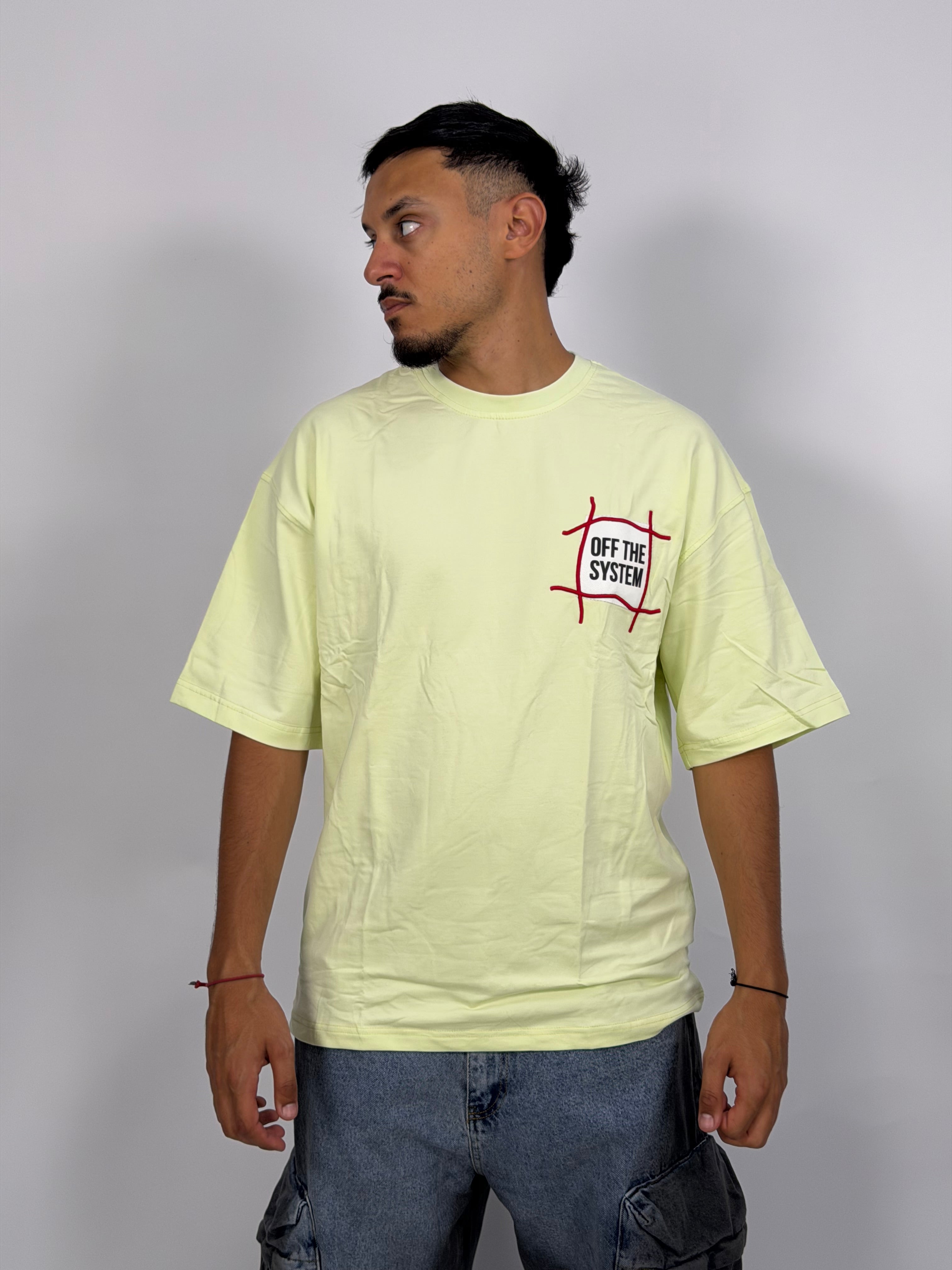 T-shirt ORIGINAL Oversize Jaune - Icons Grid “Legendary” Edition