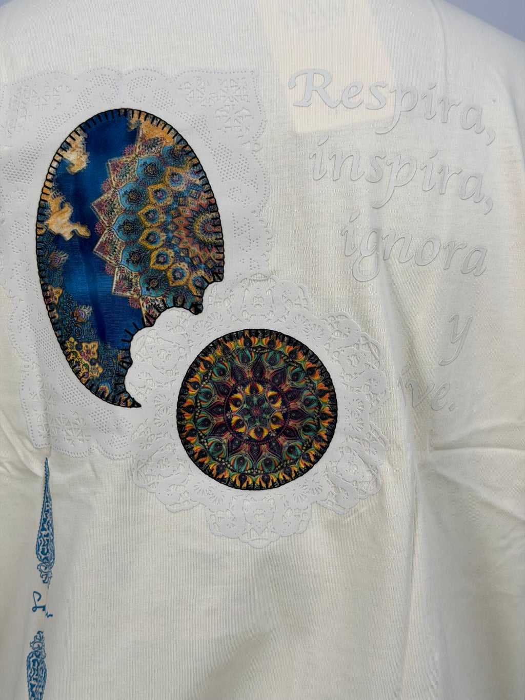 T-shirt ORIGINAL Oversize Crème – Mandala Signature Edition