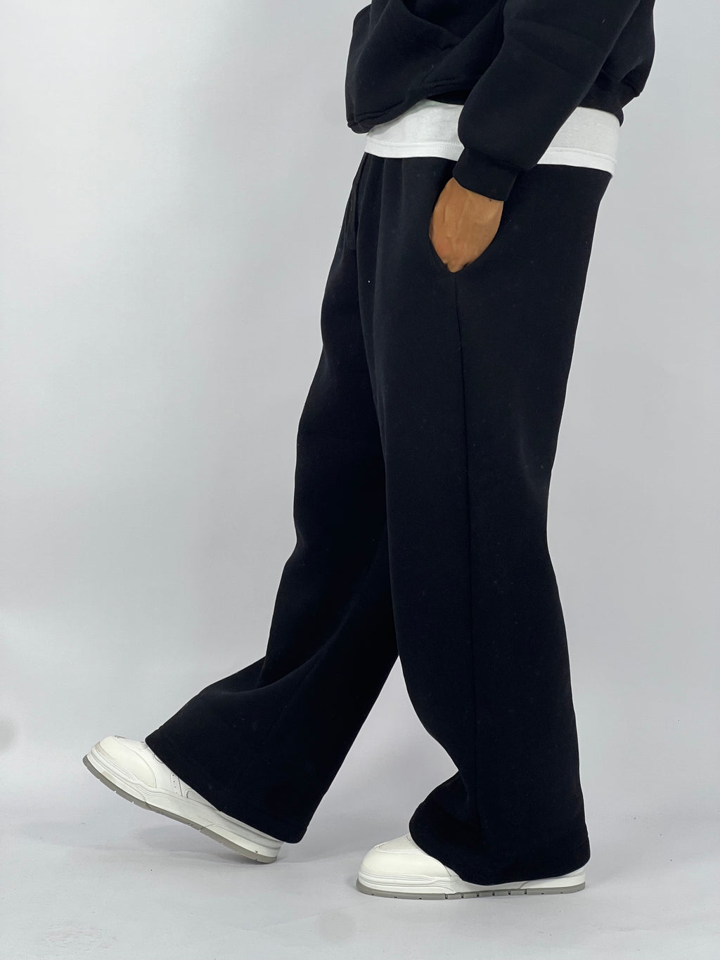 Jogging Oversize Gris  – Coupe Streetwear