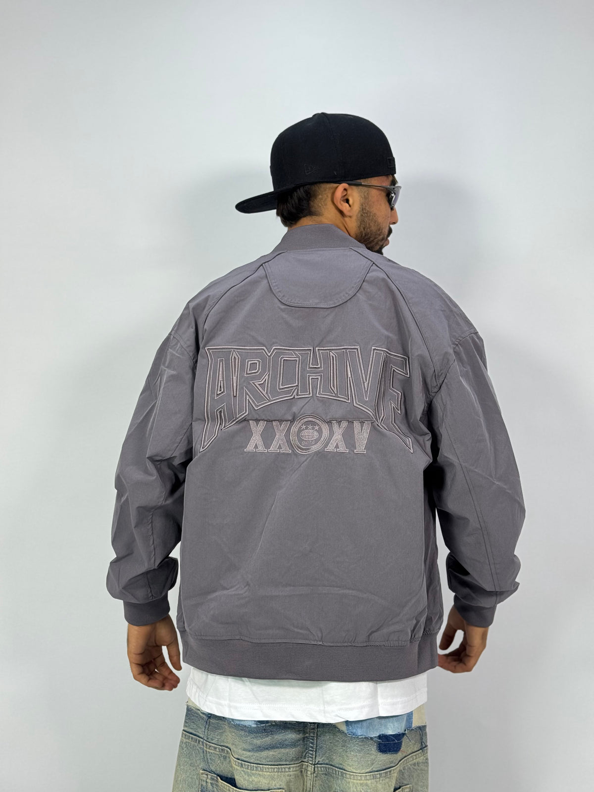 Veste Emblem Bomber – Smoky Violet