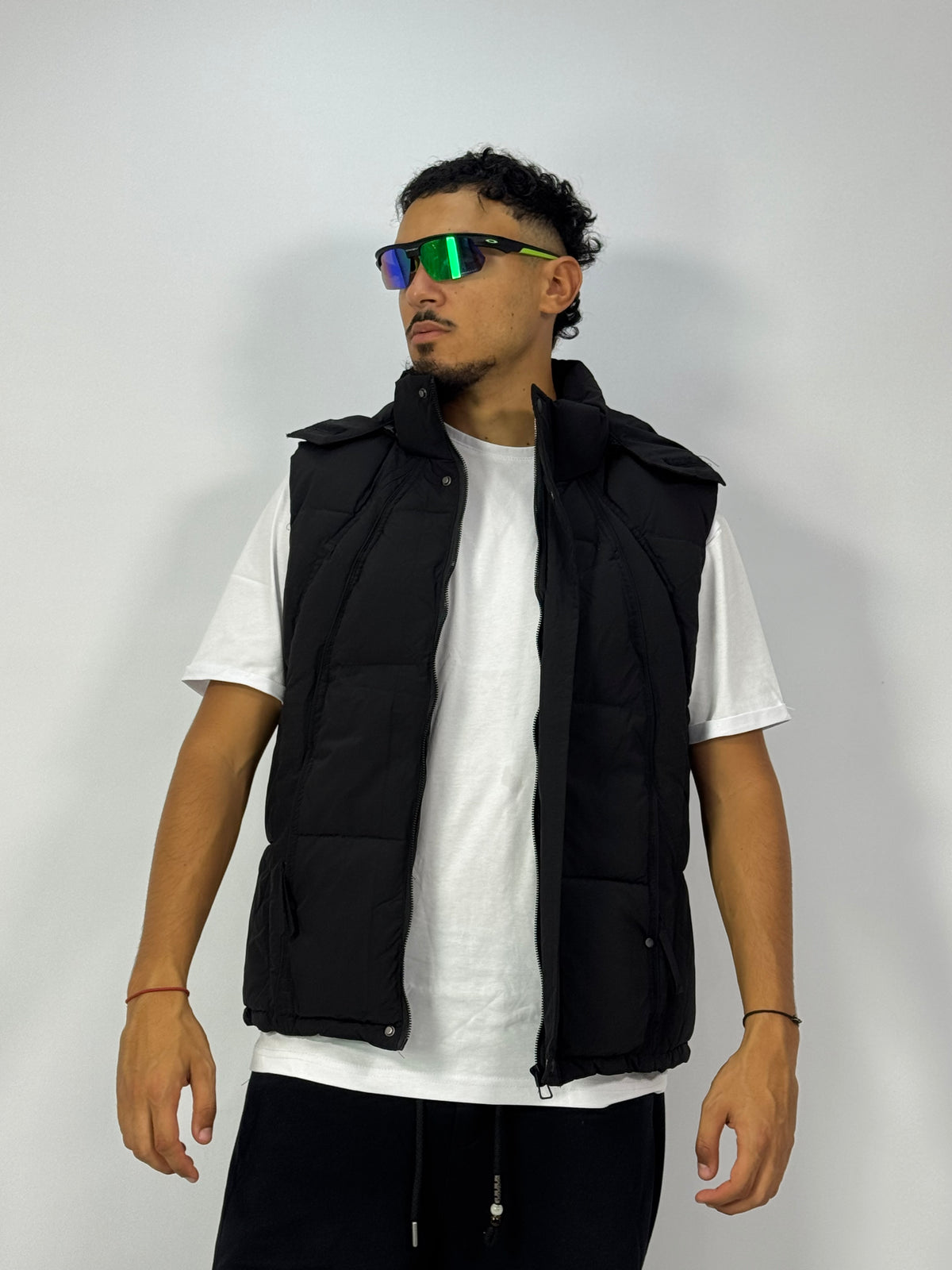 Doudoune  1 ère Qualité Noire – Gilet Puffer Streetwear