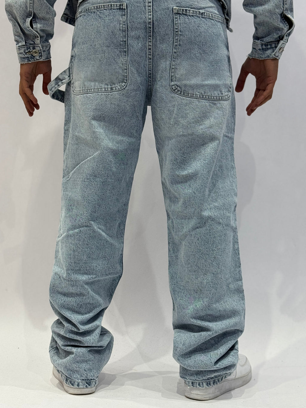 Ensemble Denim Oversize Premium – Veste & Jean Cargo