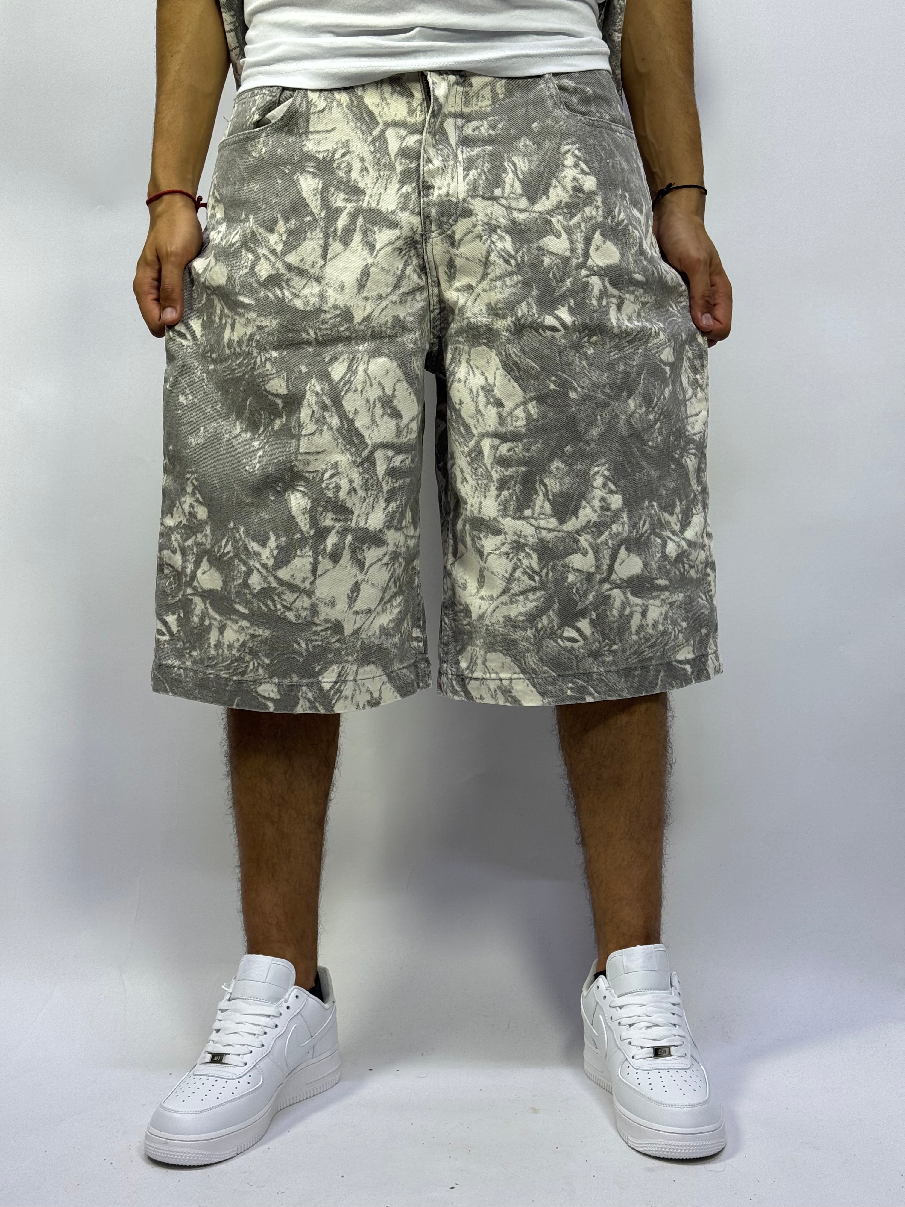 Ensemble Camo Premium Été – Chemise Oversize + Short Streetwear