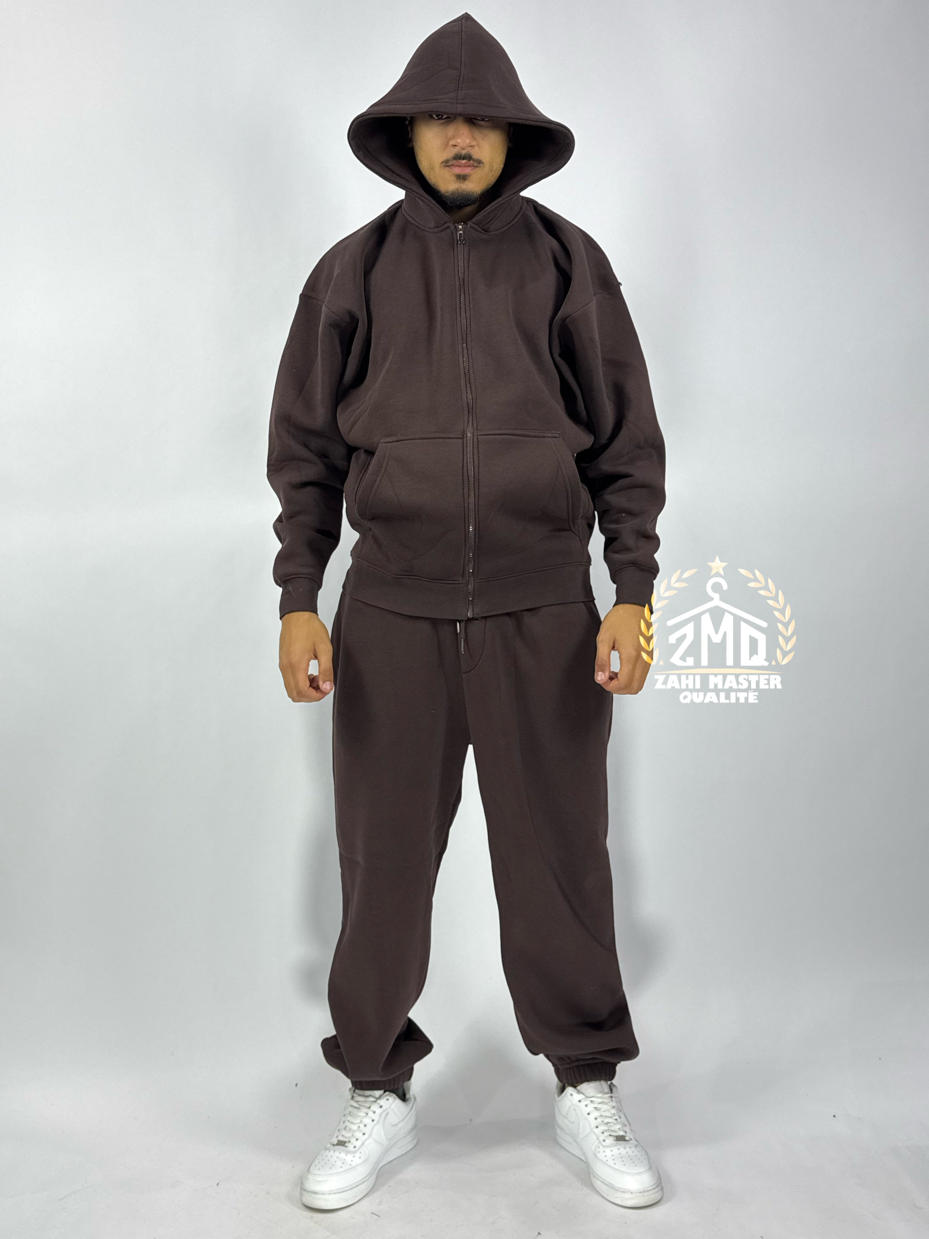 Ensemble 1ʳᵉ Qualité- le style et le confort – Couleur Marron