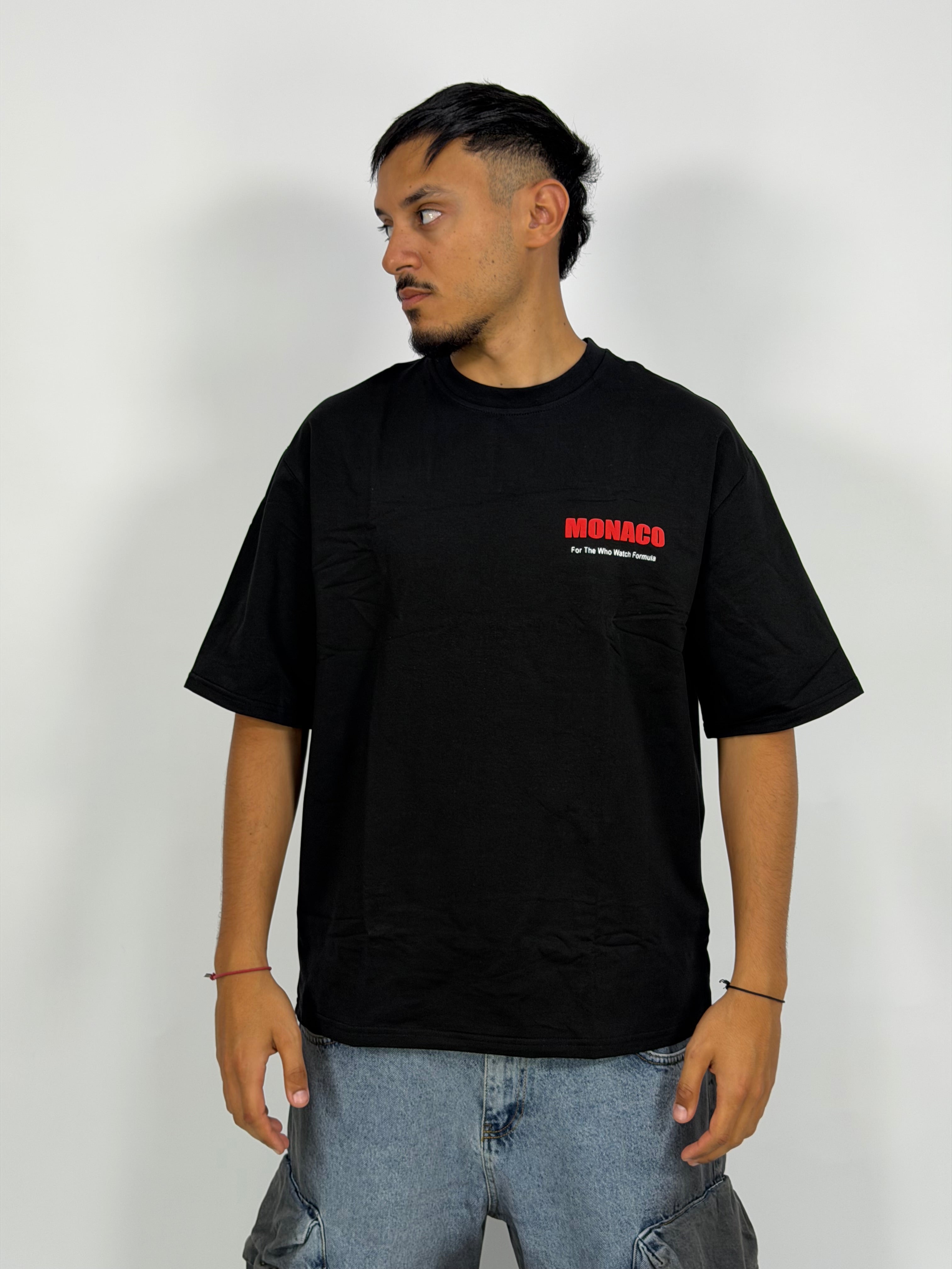 T-shirt ORIGINAL Oversize Noir – Monaco Edition