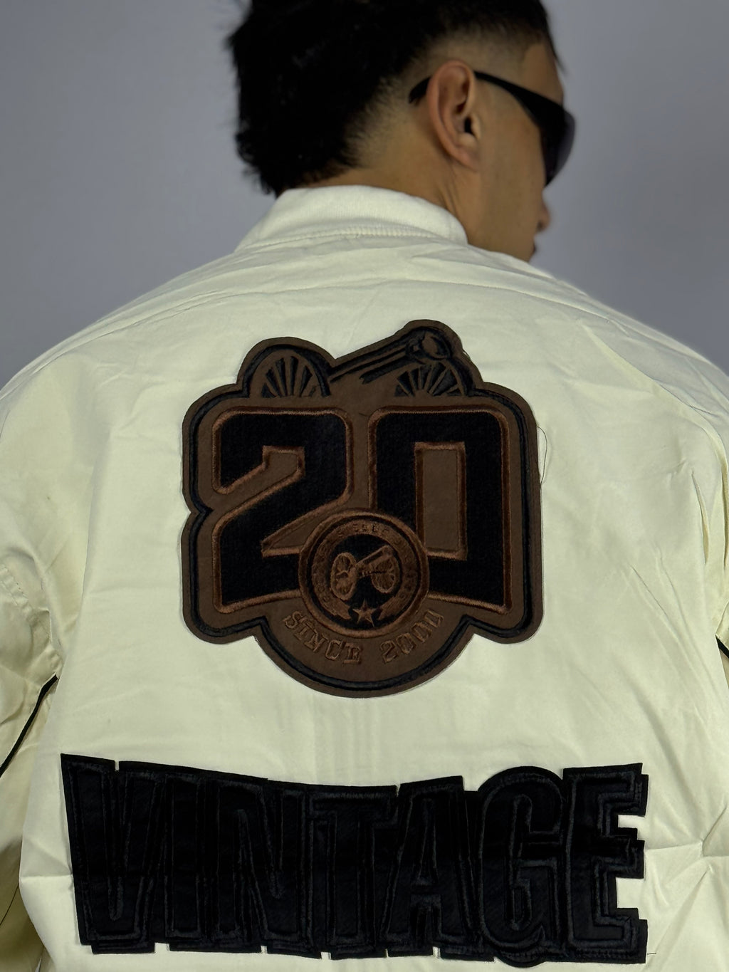 Veste Bomber Blanc BREAD – Style Street