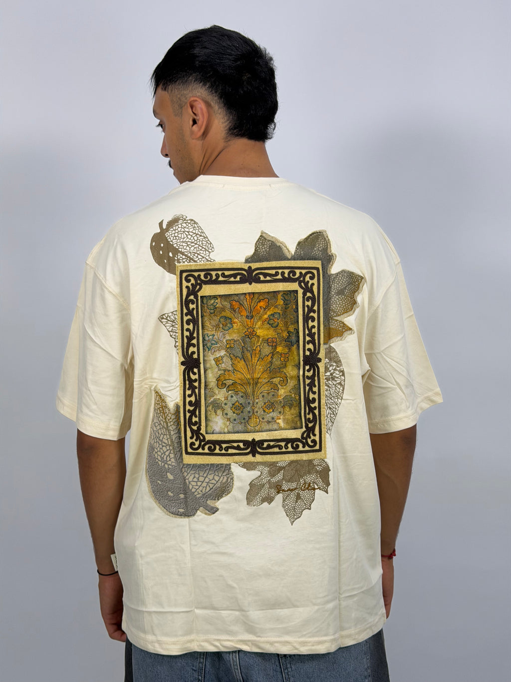 T-shirt ORIGINAL Oversize Ecru – Paisley Message Edition
