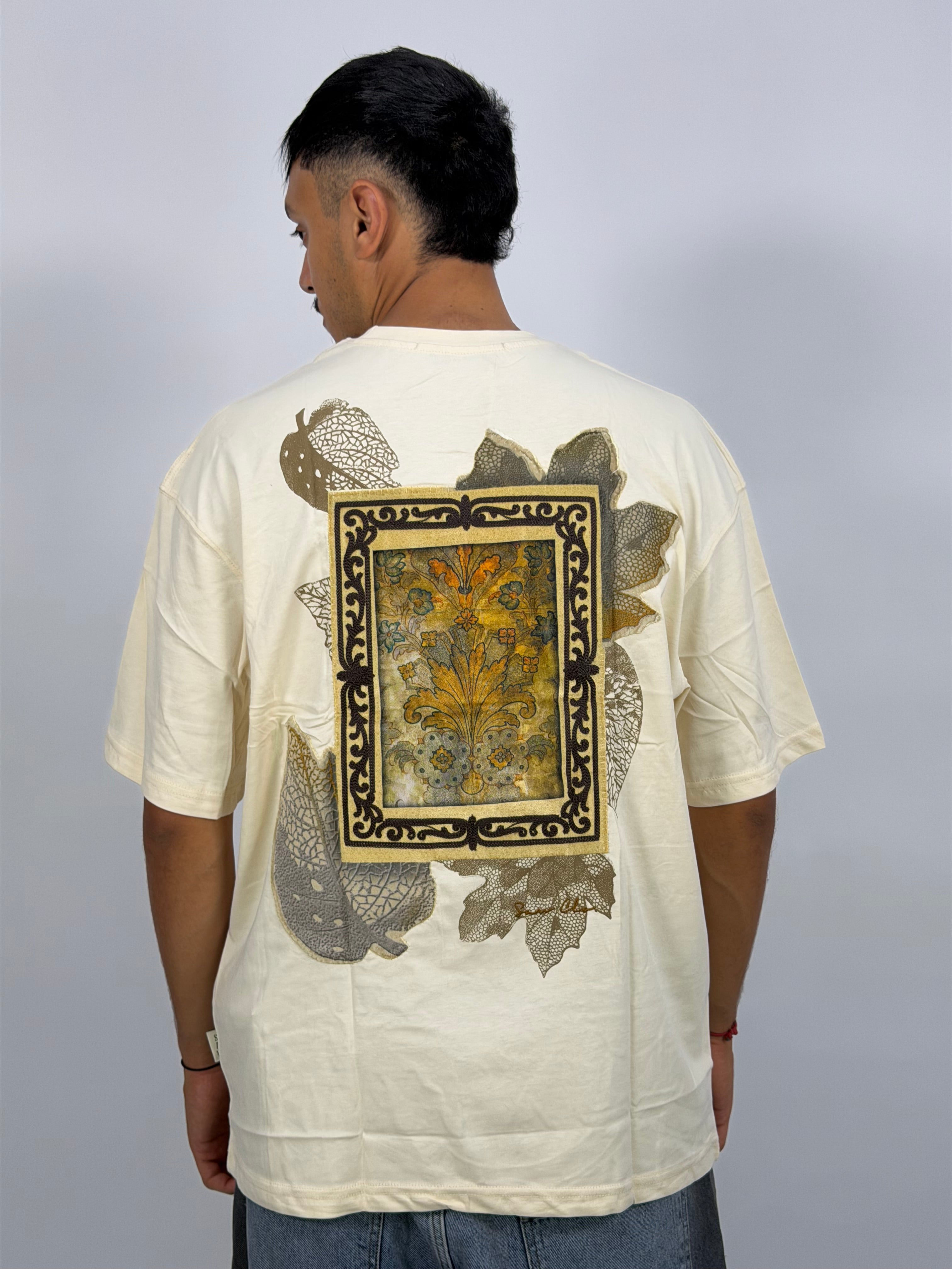 T-shirt ORIGINAL Oversize Ecru – Paisley Message Edition
