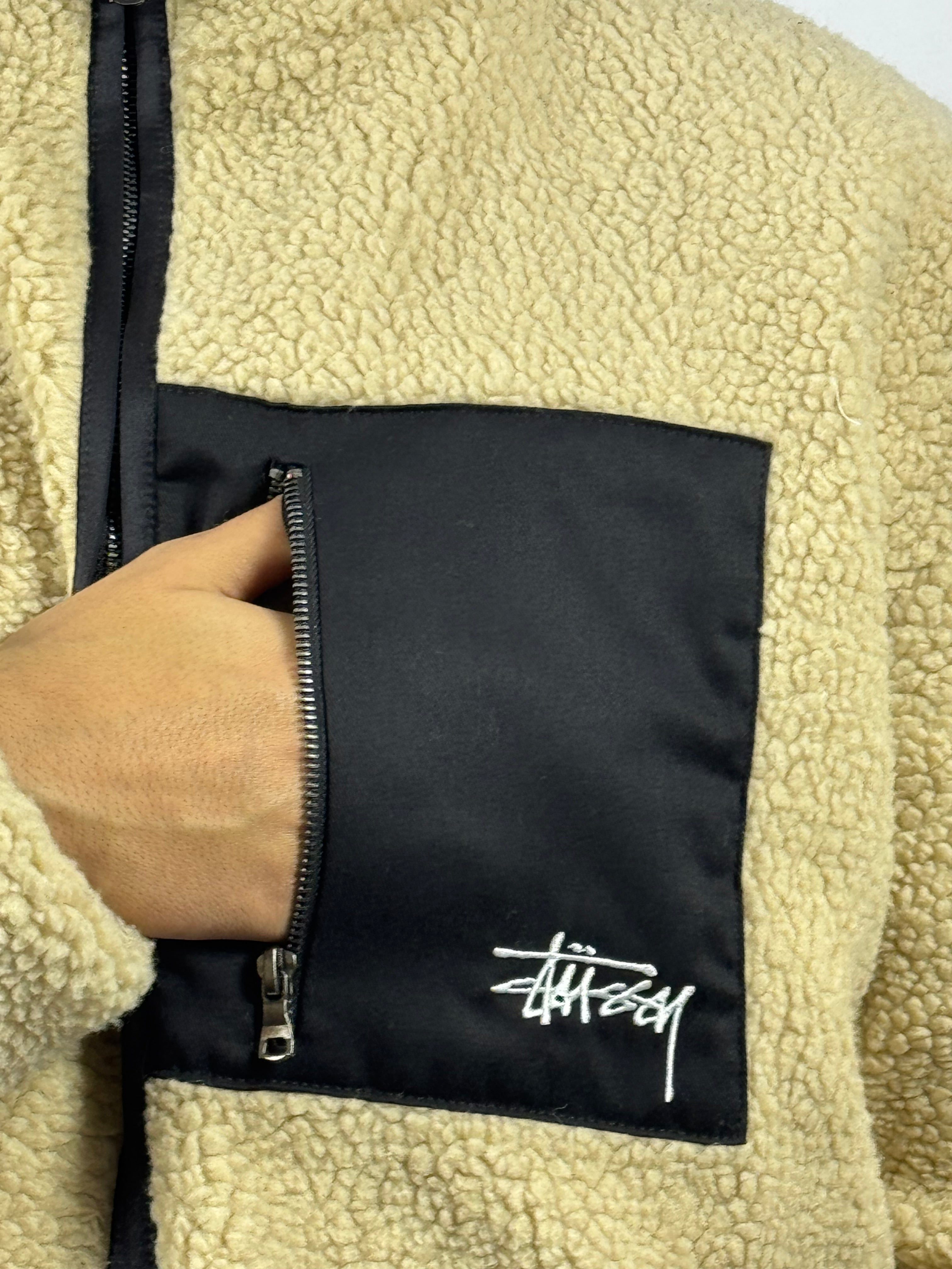 Veste Sherpa Homme Beige – Douceur Premium & Style Moderne