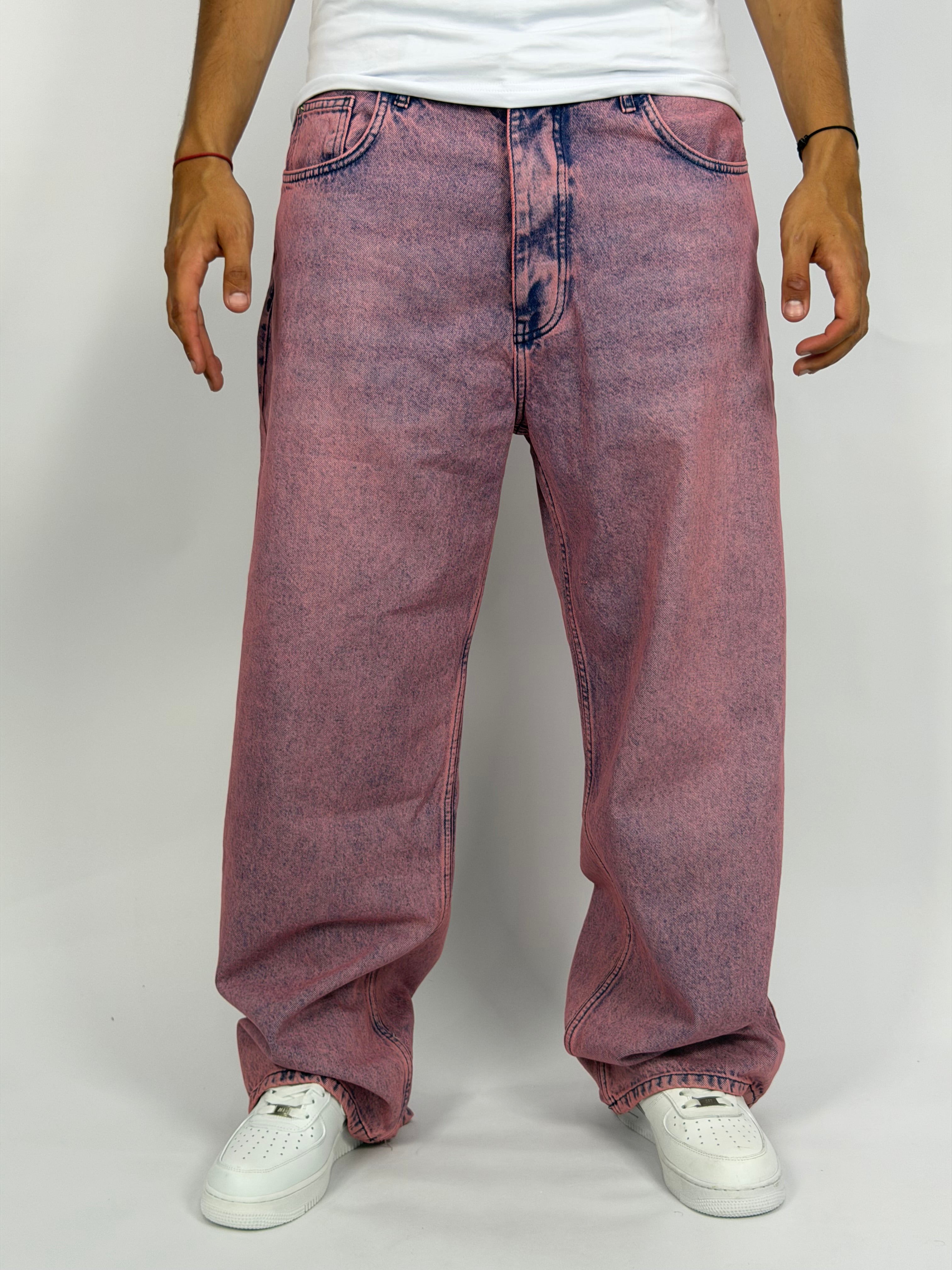 Jeans ORIGINAL Denim Oversize – Vintage Pink Washed Edition