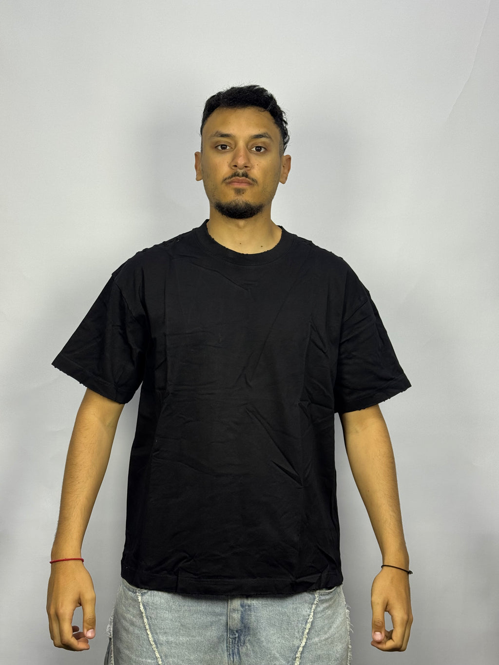 T-shirt Noir Oversize Simple
