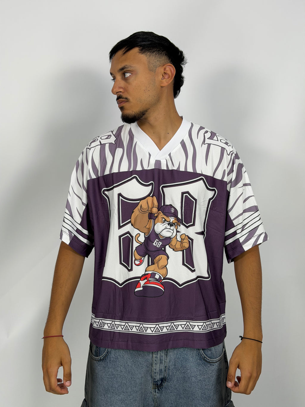 Jersey ORIGINAL Oversize Street Mauve – Bulldog 68 Edition