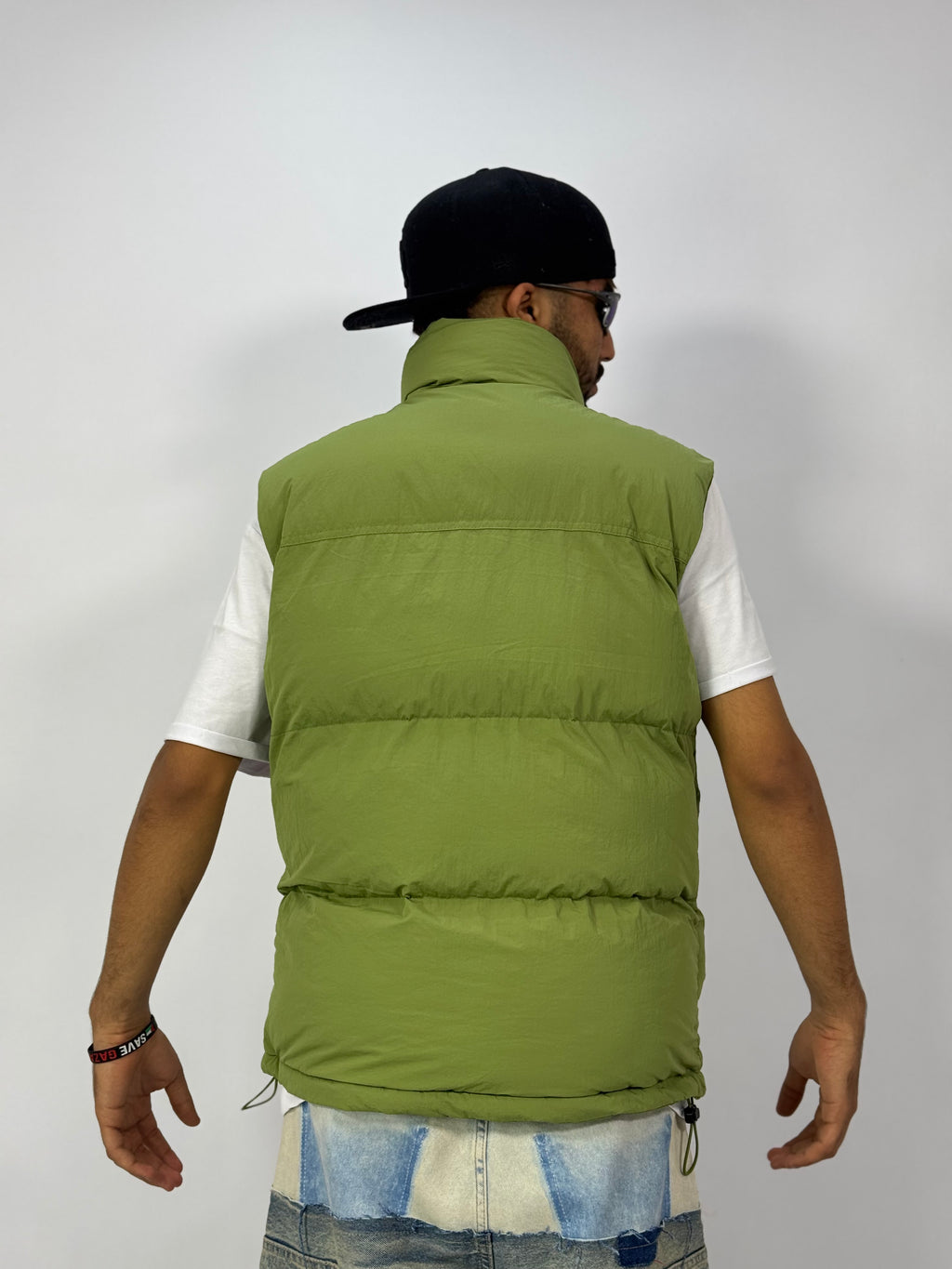 Doudoune 1 ère Qualité Vert Pistache– Gilet Puffer Streetwear