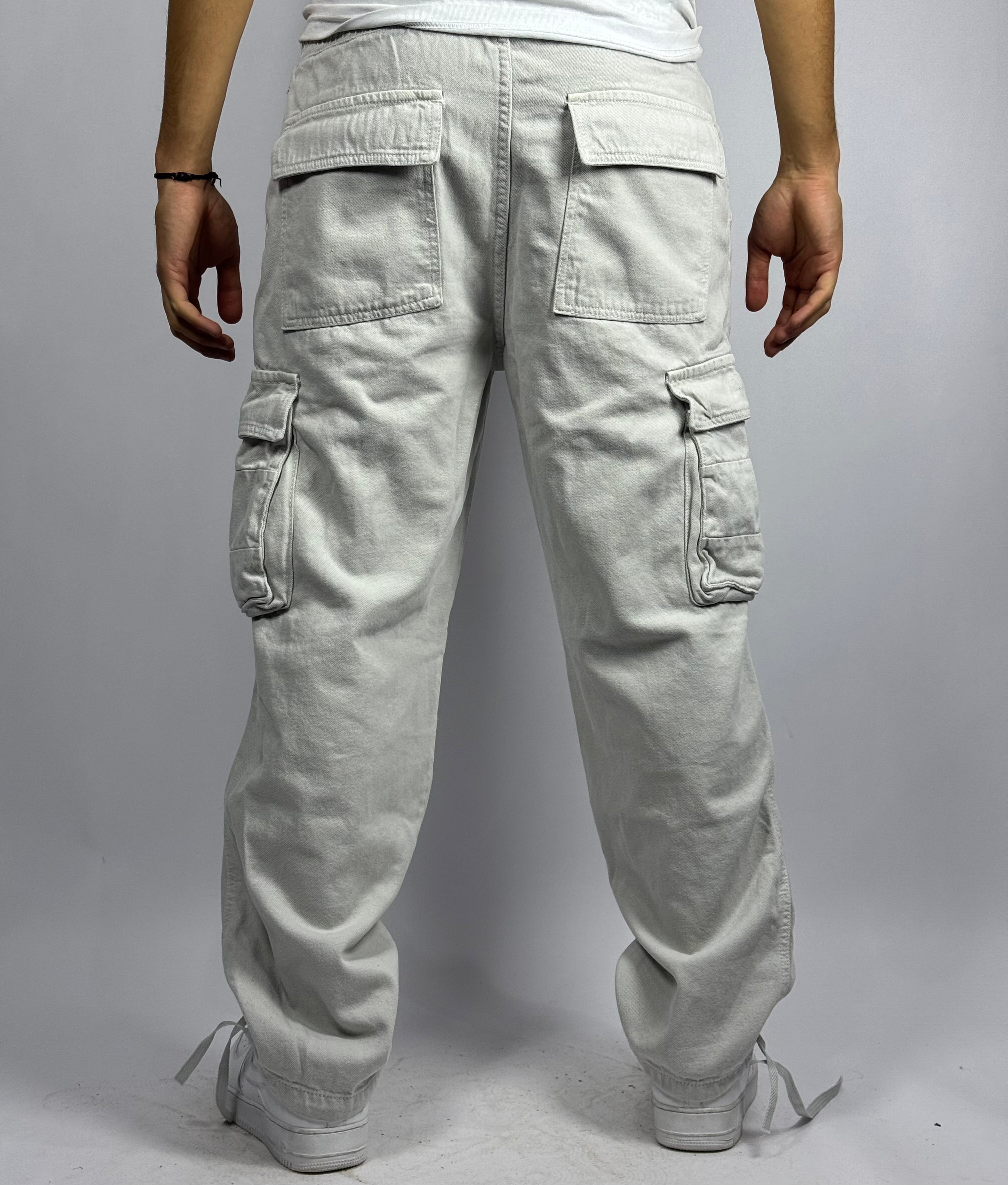 Jogging Homme Gris Blanc Foncé – Coupe Confort & Style Minimal