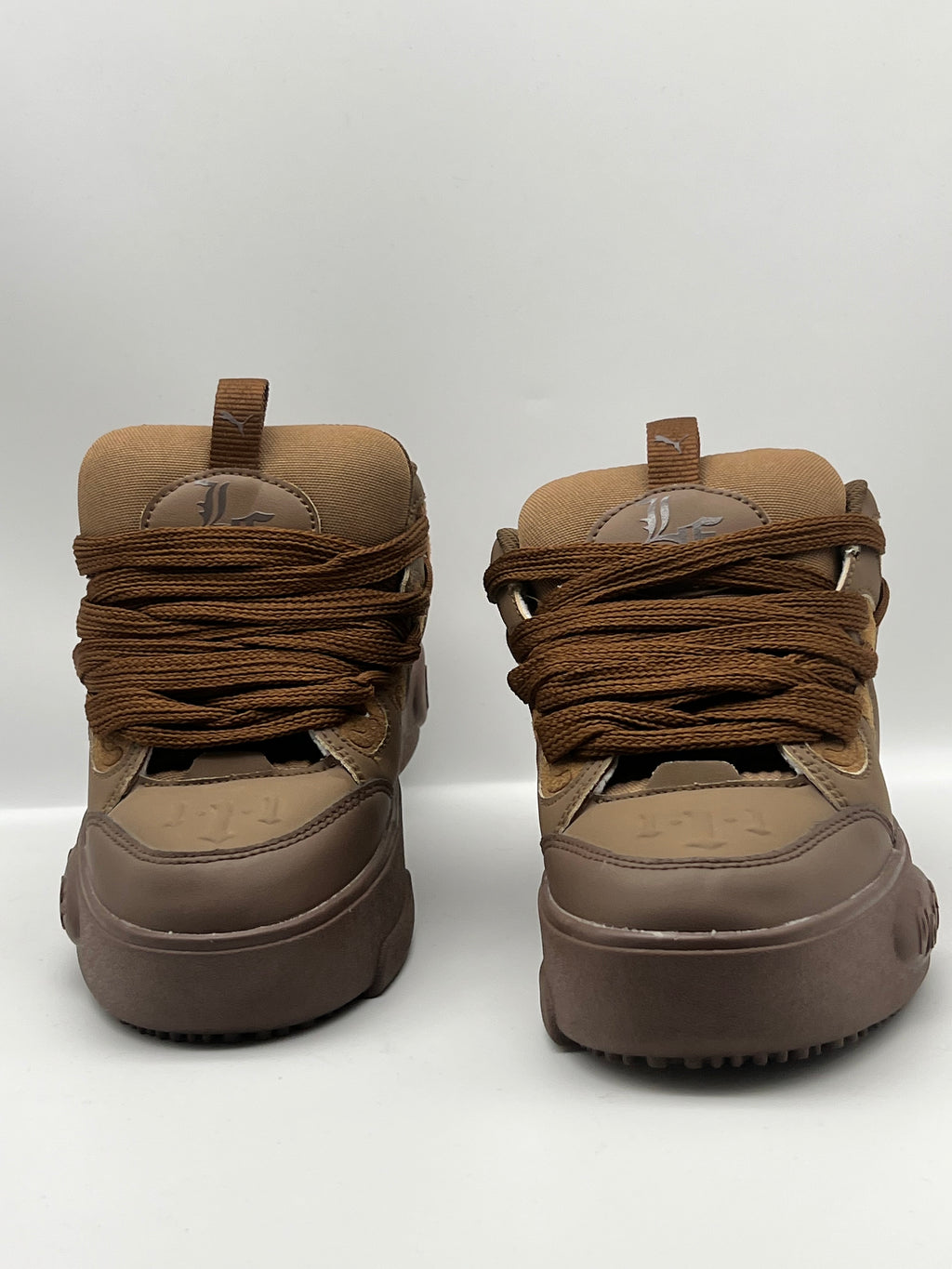 Sneakers ORIGINAL chunky marron et camel