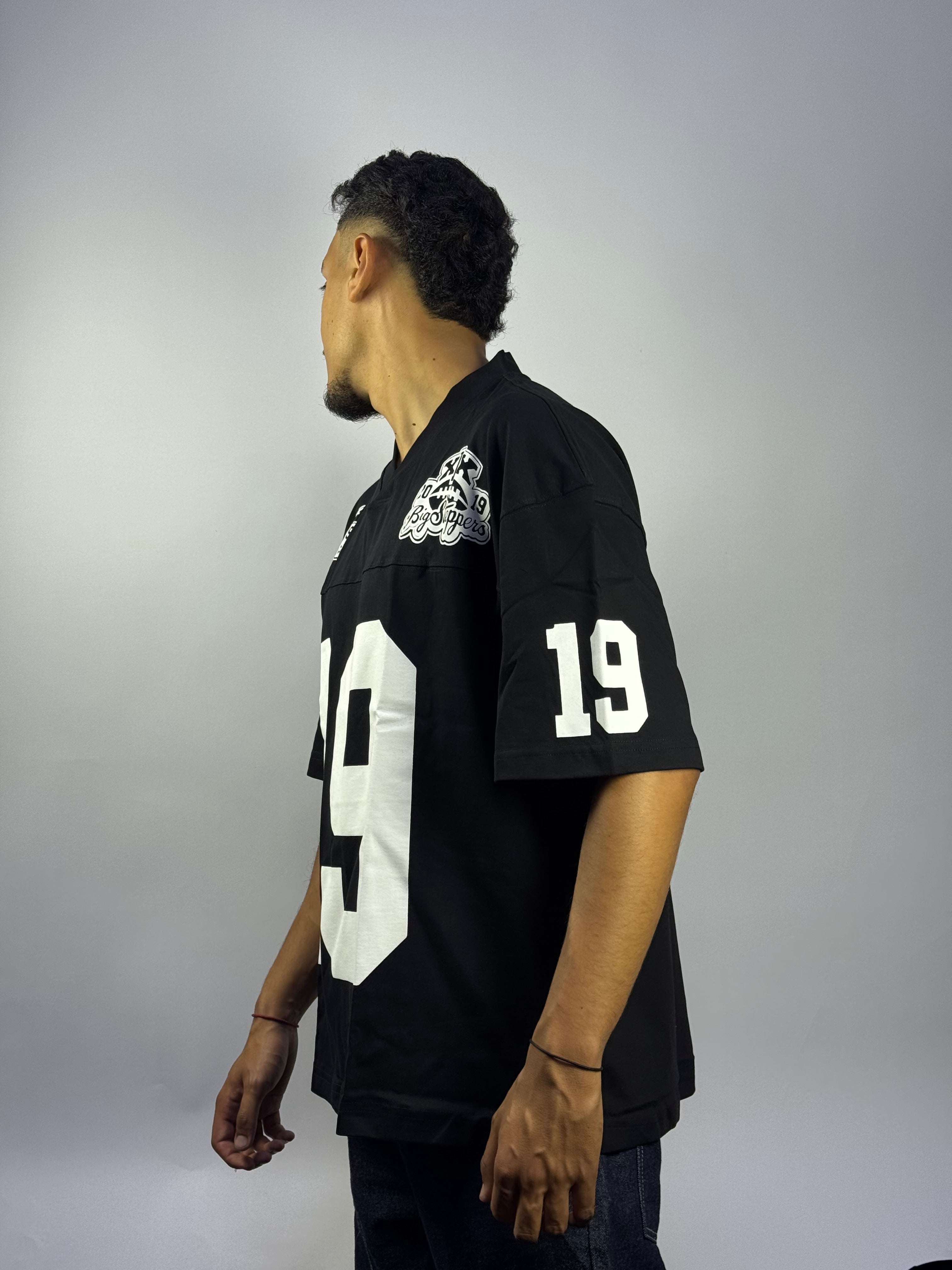 Jersey Streetwear 19 Oversize Noir - ORIGINAL