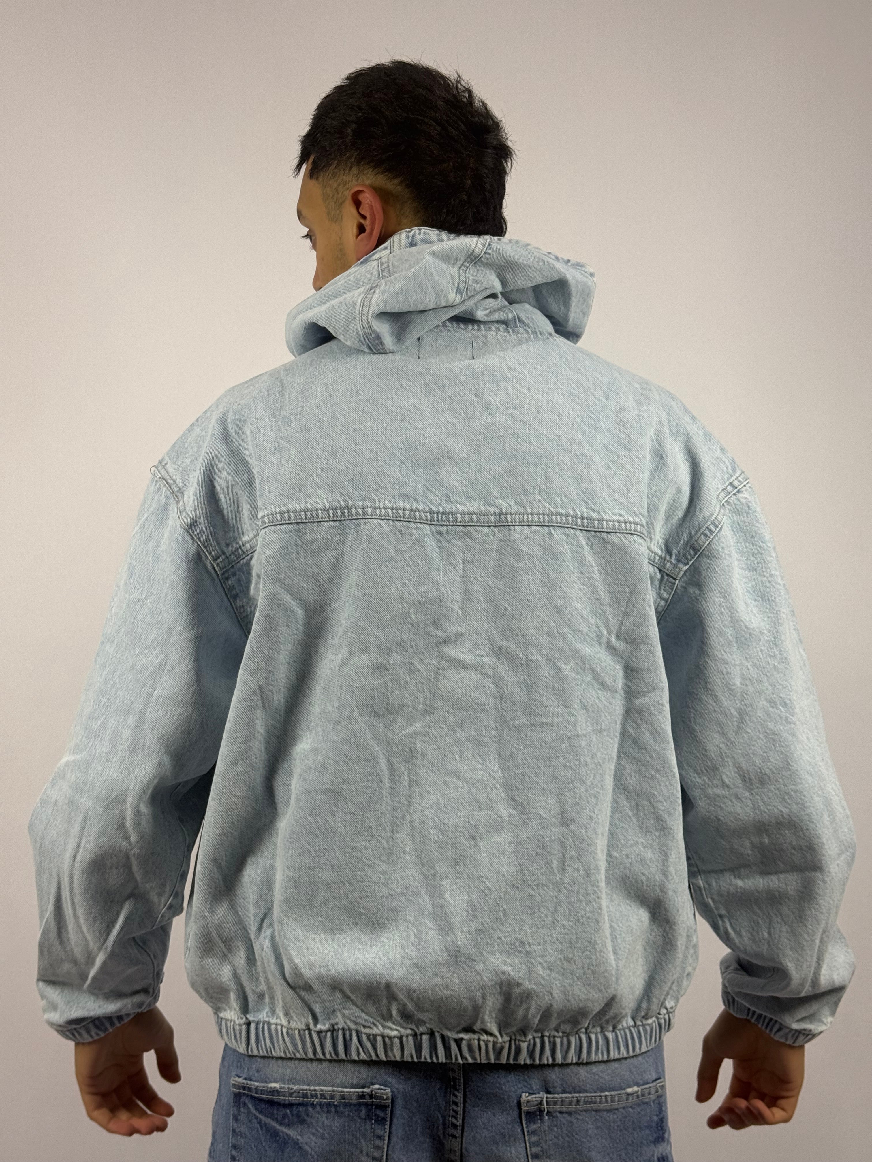 Hoodie Zippé Bleu Collection Street – Coupe Relax & Finition Premium