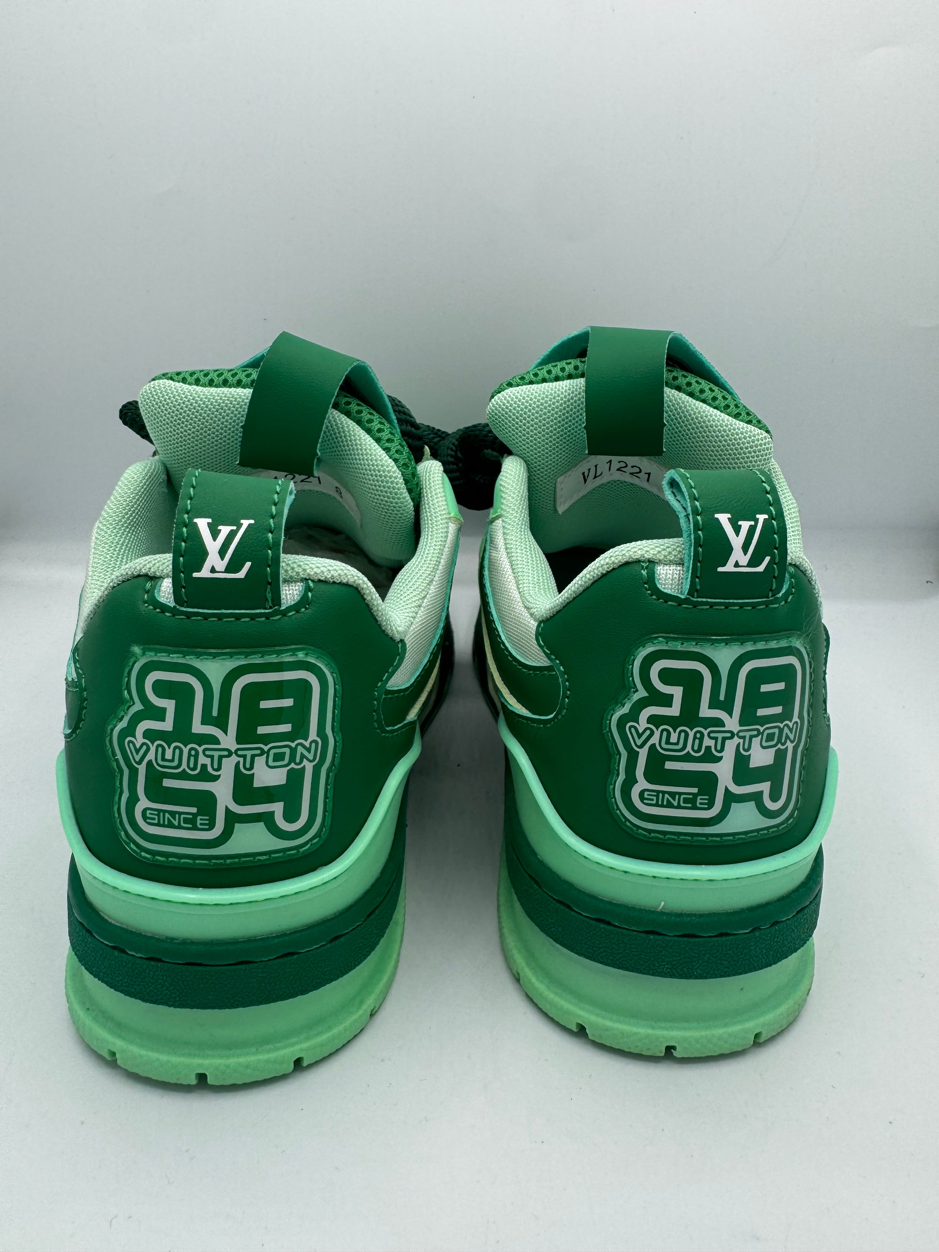 LV Sneakers PREMIUM Vert - Édition Street Luxe Premium