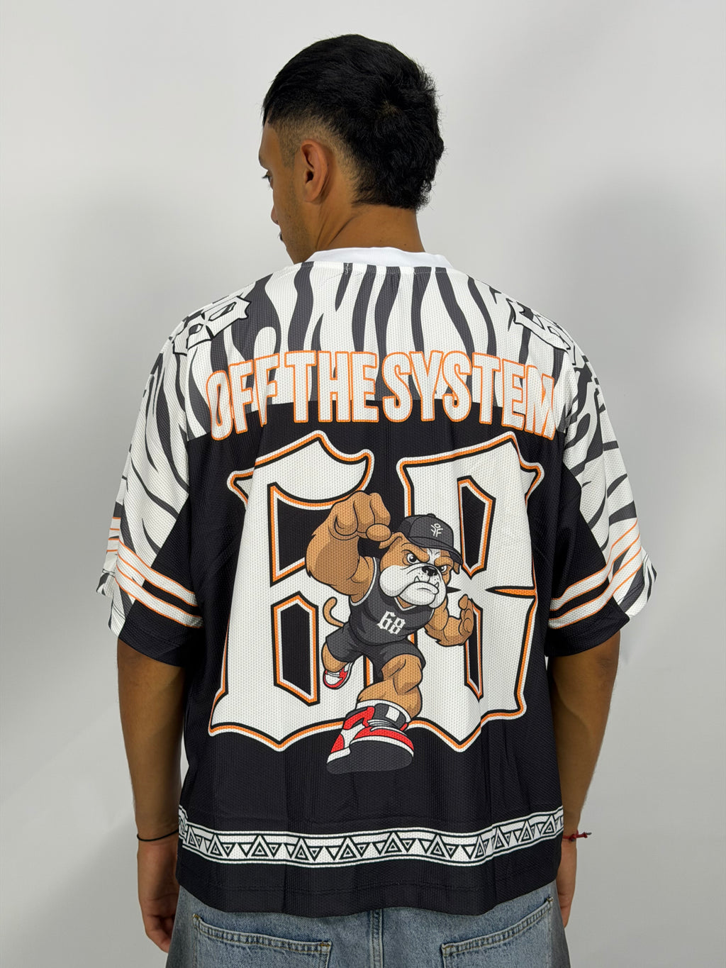 Jersey ORIGINAL Oversize Street Noir – Bulldog 68 Edition